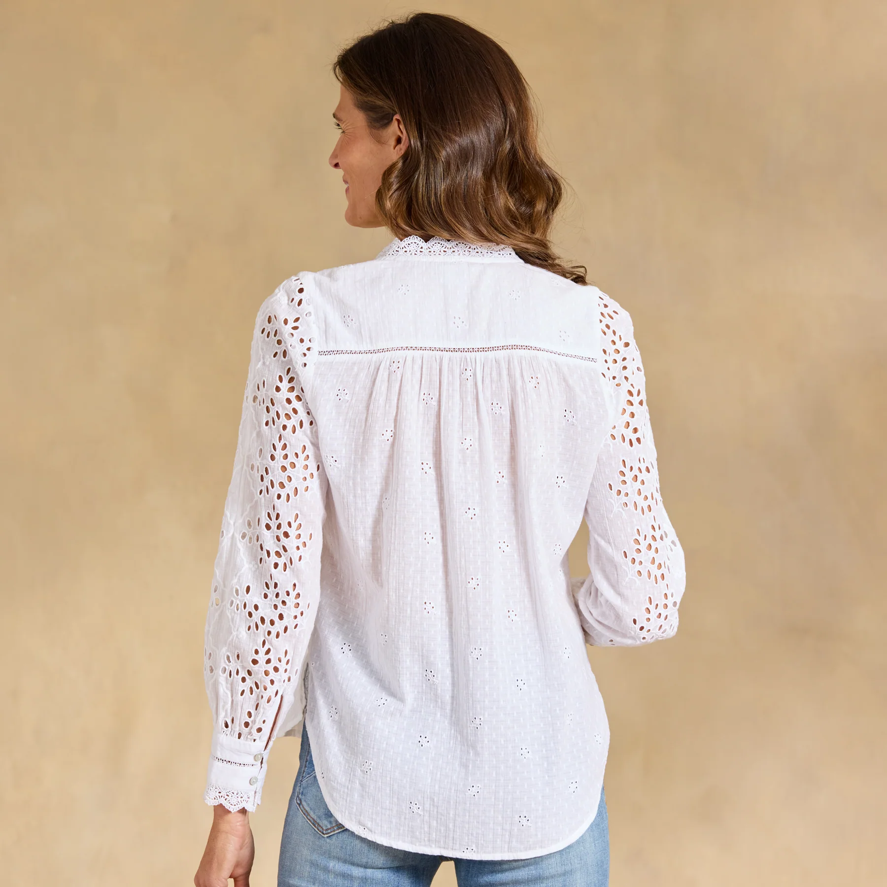 Valeria Eyelet Shirt