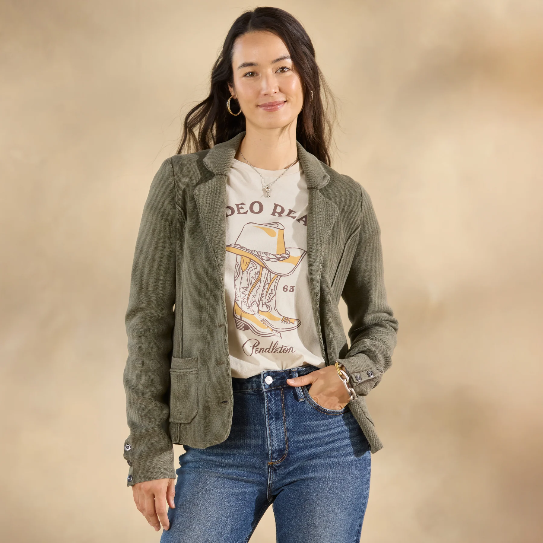 Horizon Sweater Blazer, Petite