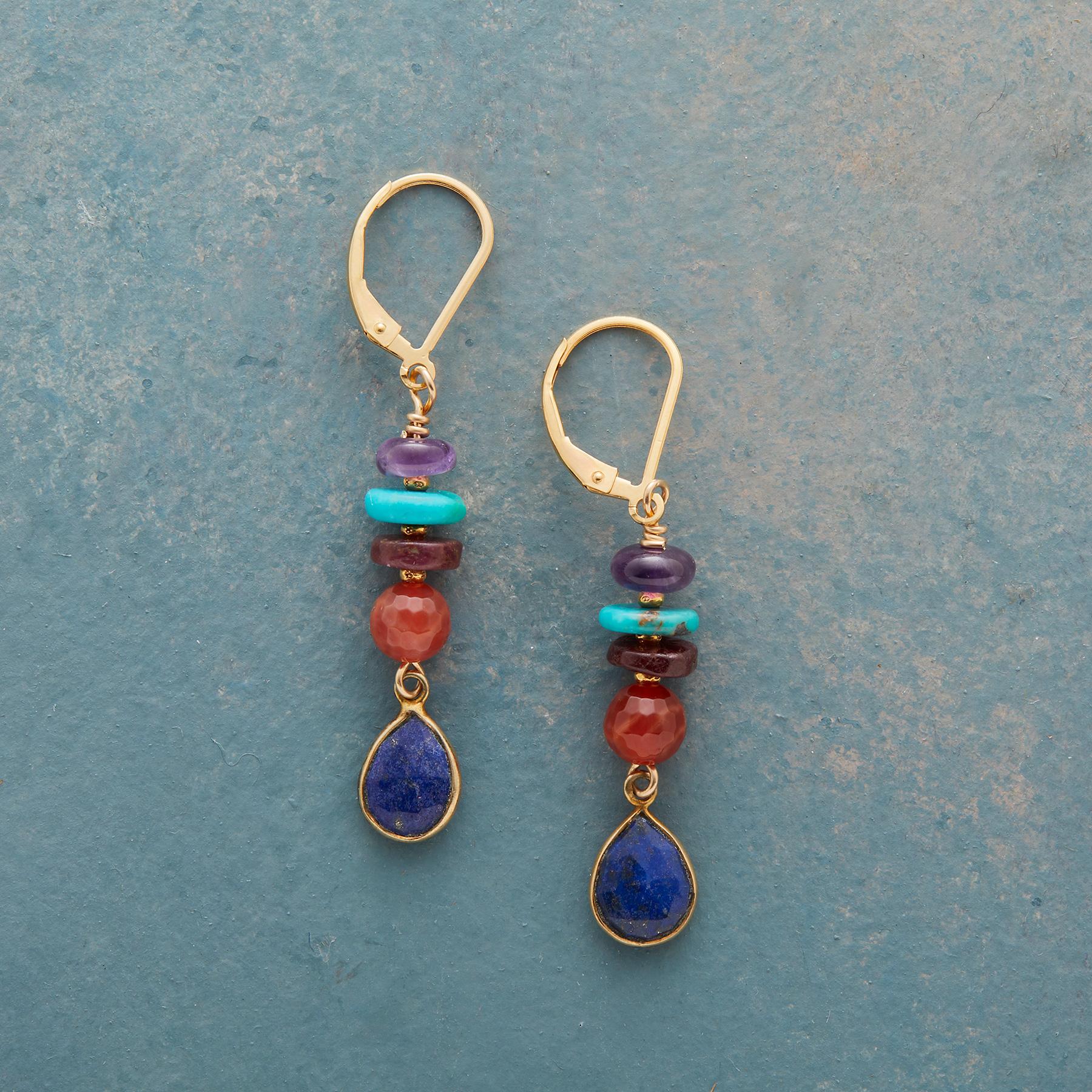 Lapis Road Earrings