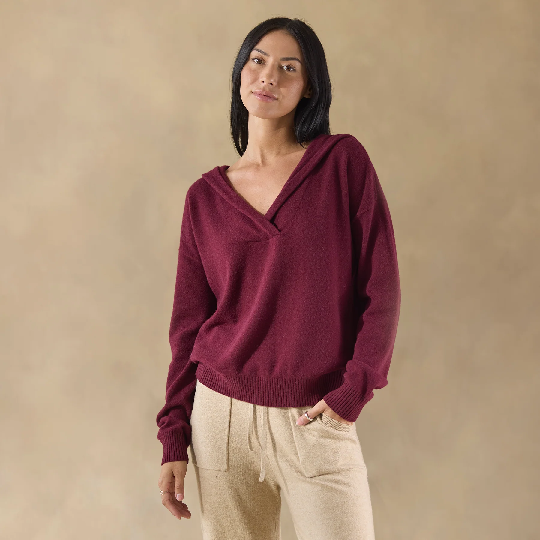 Firelight Cashmere Hoodie