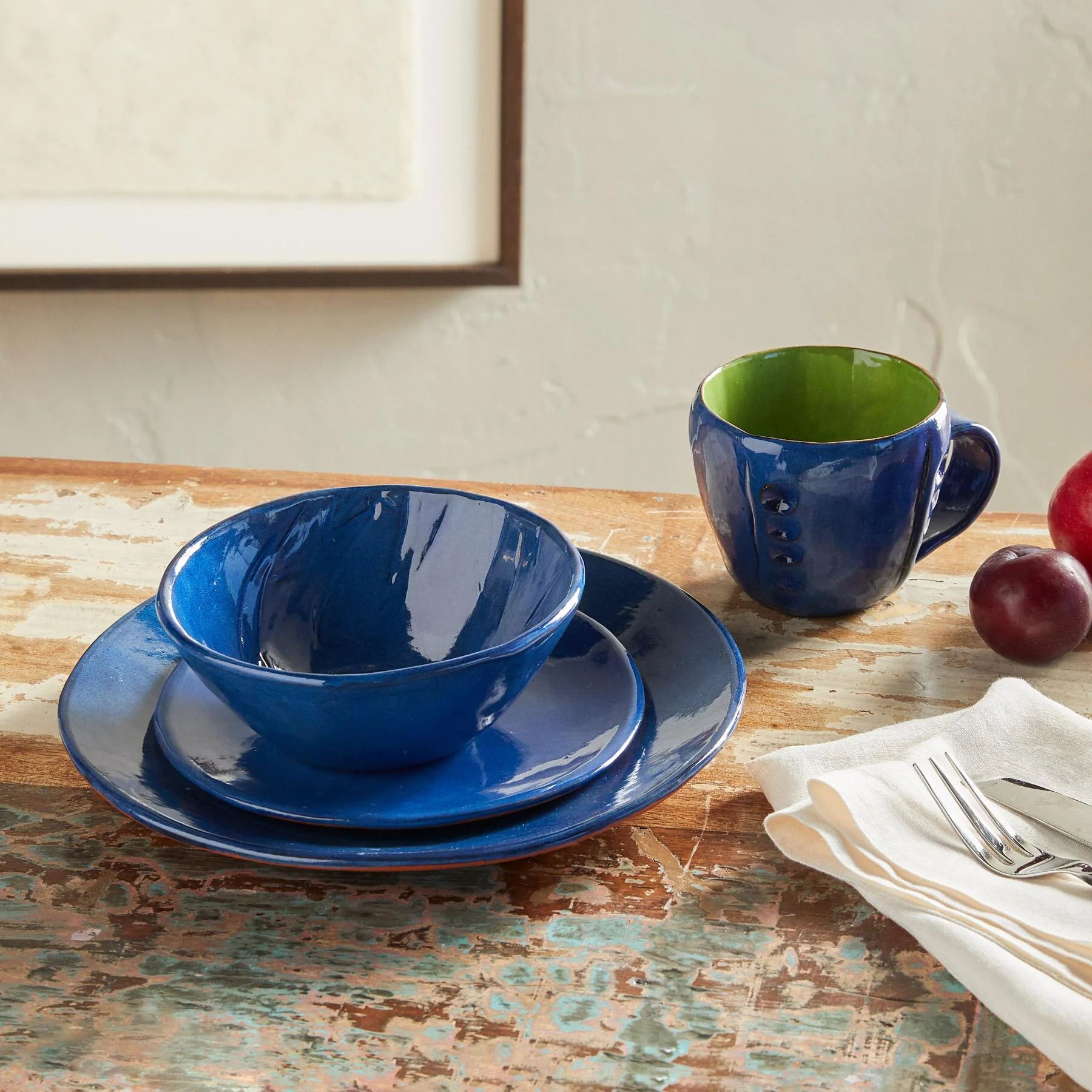 Mix It Up Dinnerware, 4-piece Place Setting