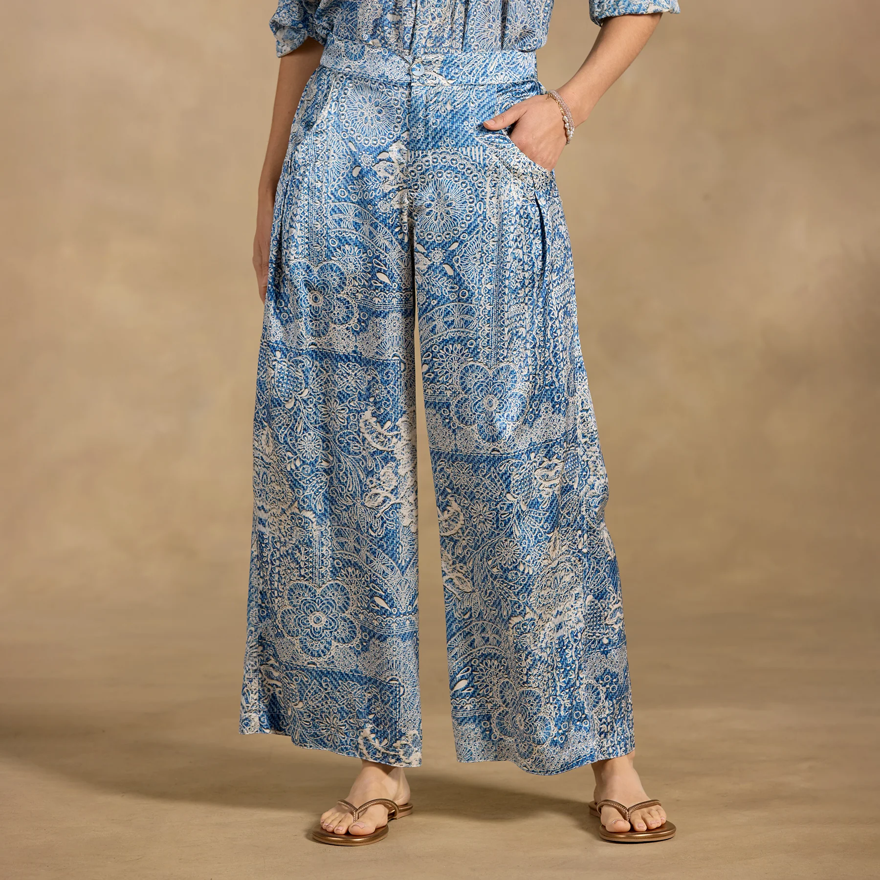 Lauchlan Printed Pants