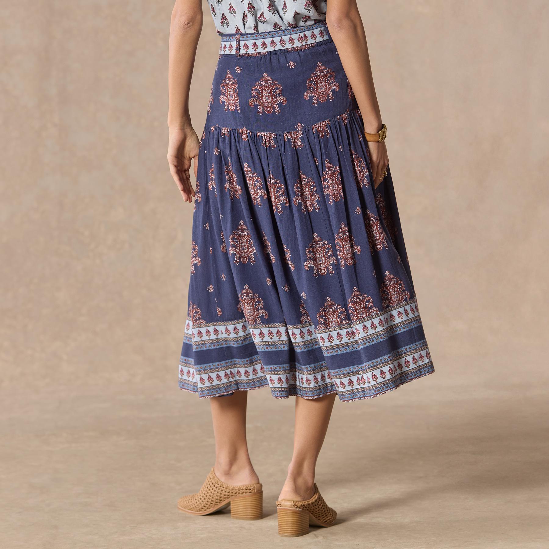 Folklore Ruffle Skirt