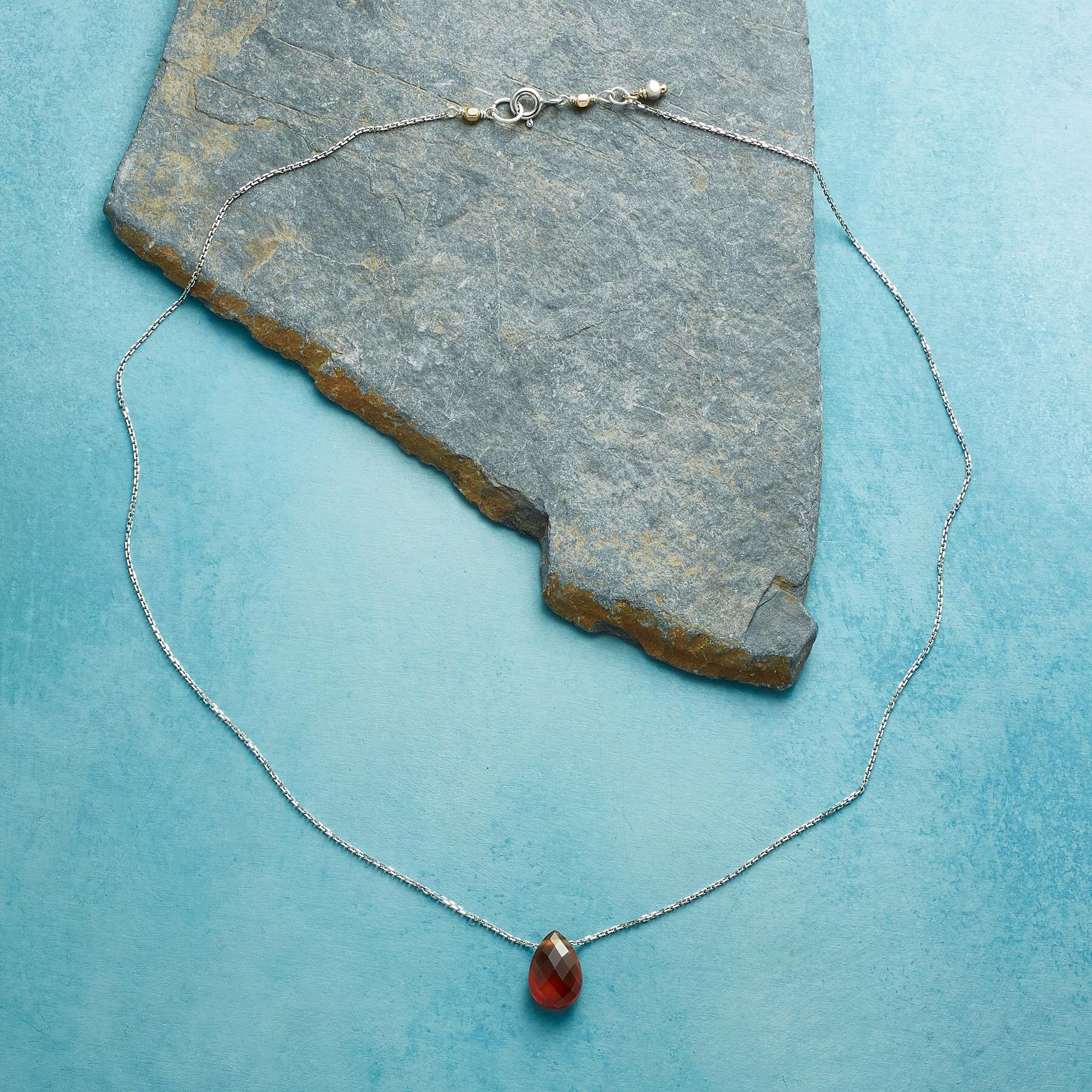 Birthstone Briolette Necklace