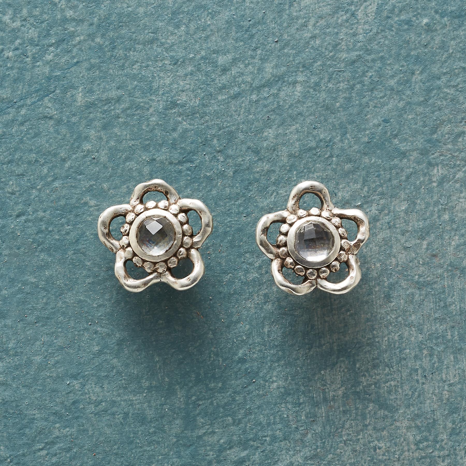 Birthstone Blossom Earrings