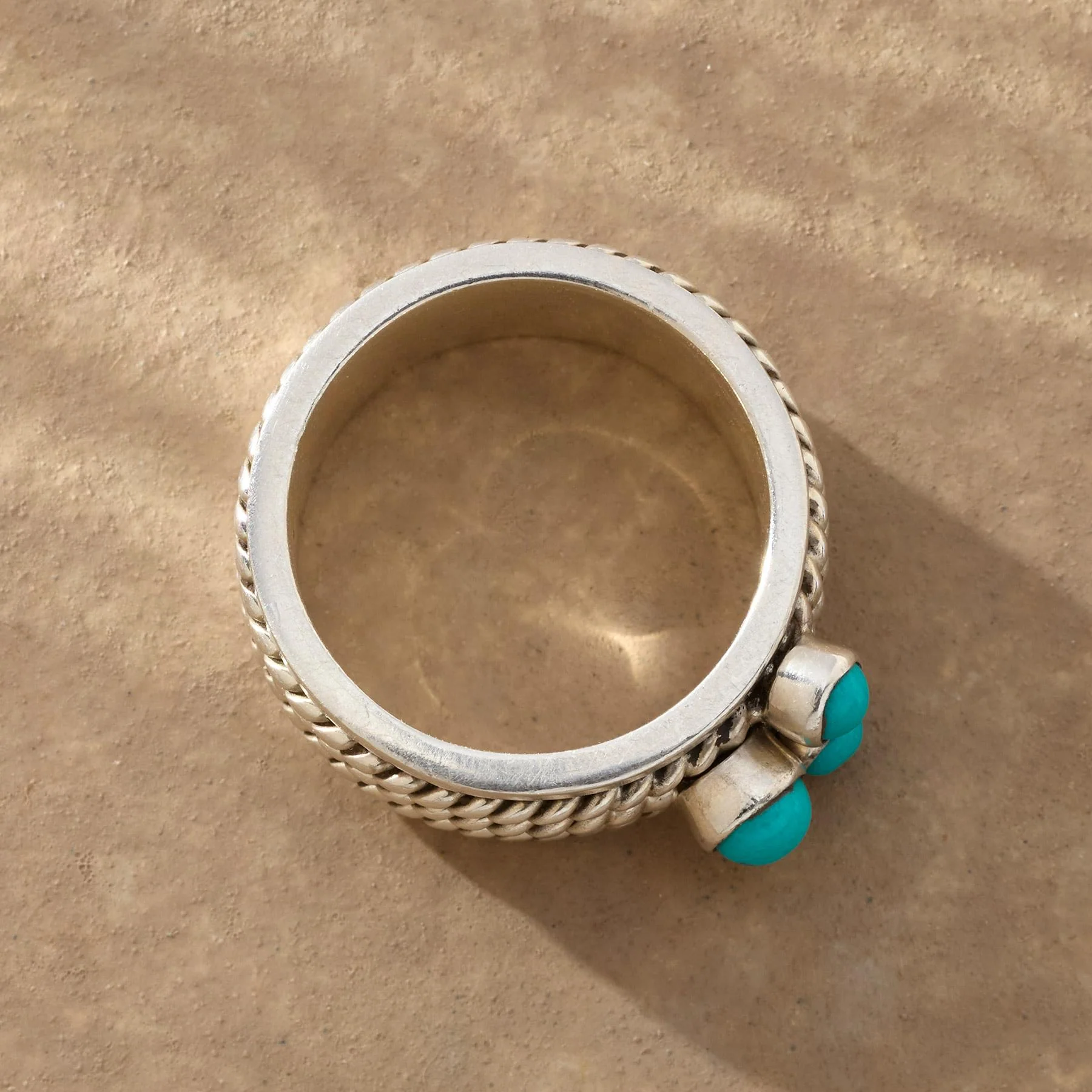 Dots Of Turquoise Ring