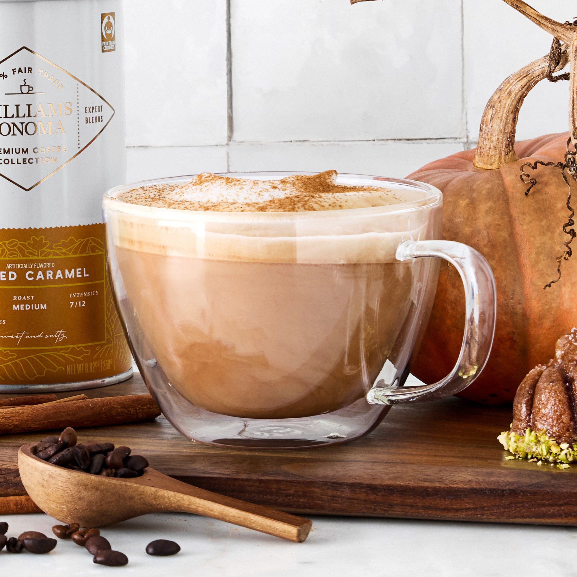 Williams Sonoma Premium Ground Coffee, Salted Caramel