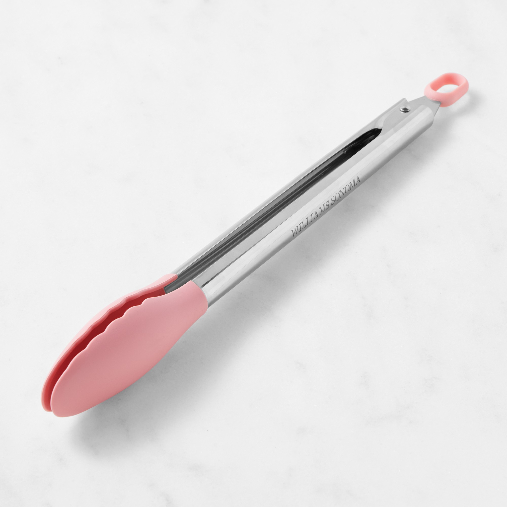 Williams Sonoma Stainless-Steel Silicone Locking Tongs