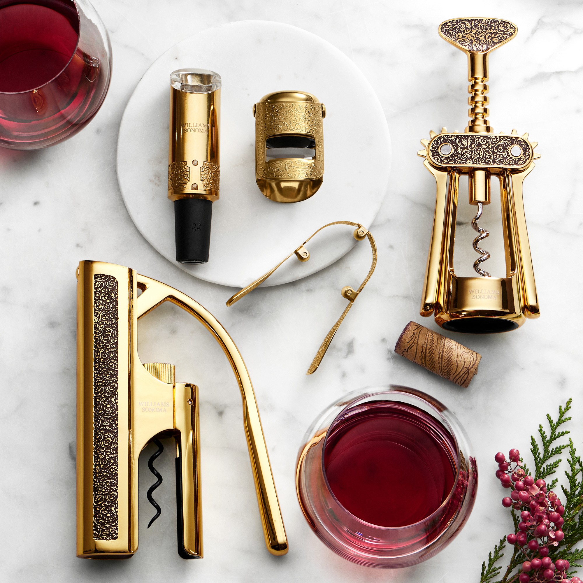 Williams Sonoma Heritage Champagne Stopper