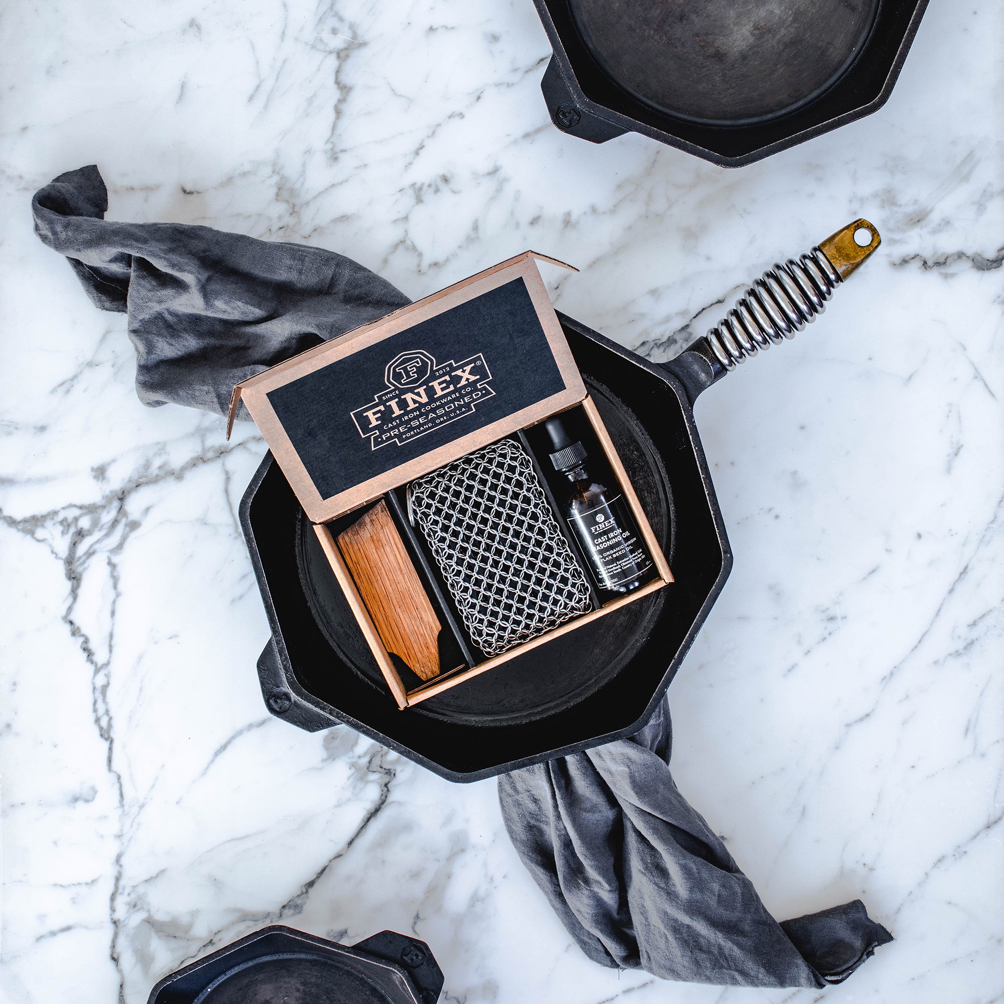 FINEX Cast Iron Care Kit