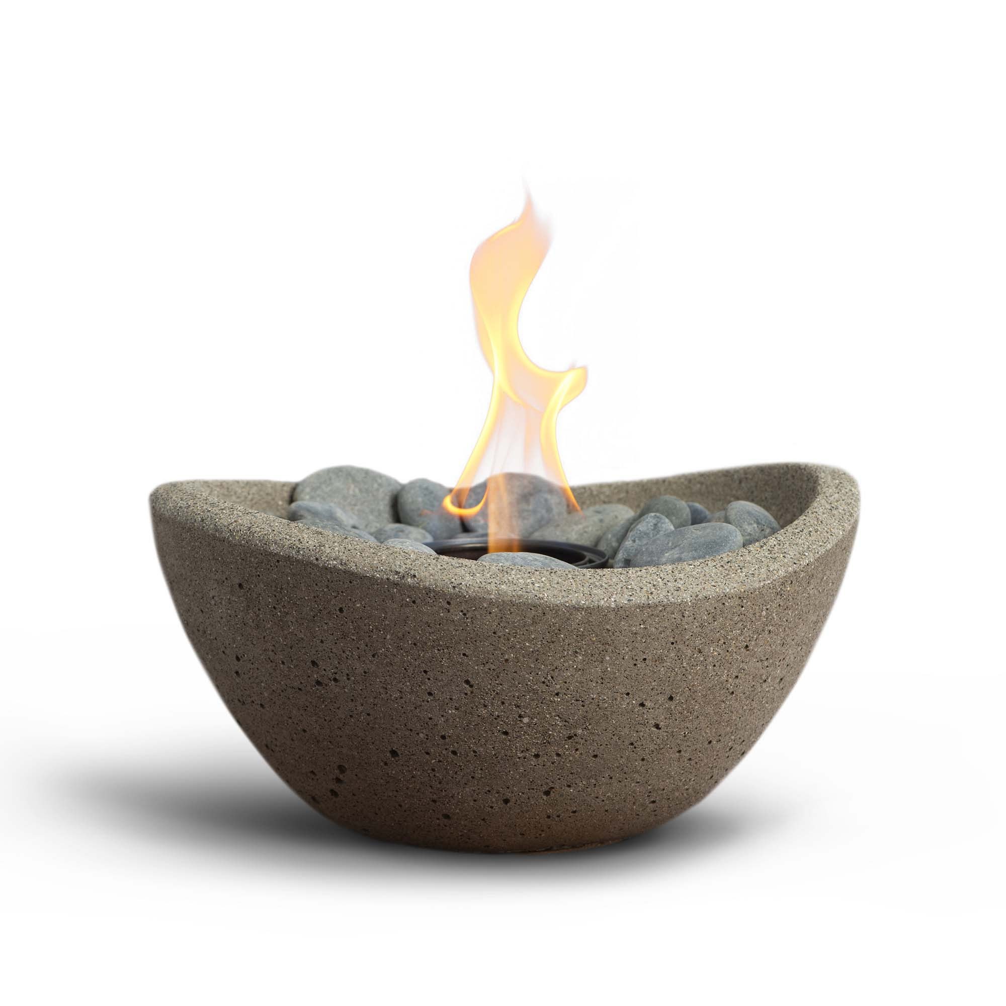 TerraFlame Wave Tabletop Fire Bowl (11