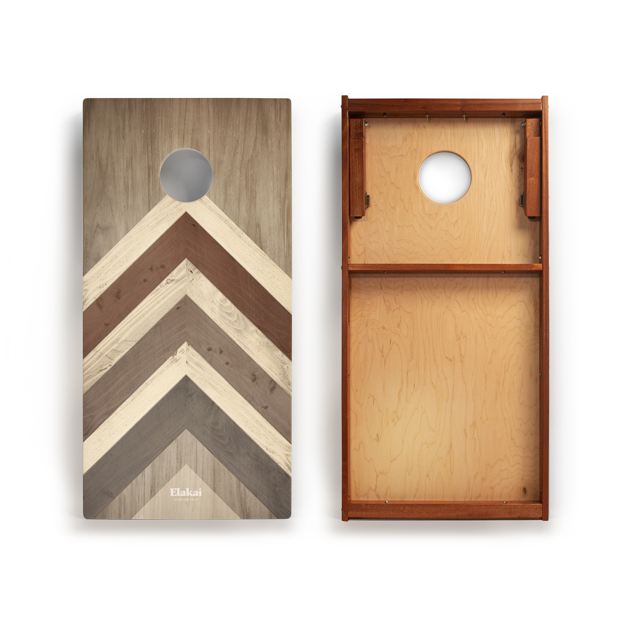Terra Chevron Cornhole Boards