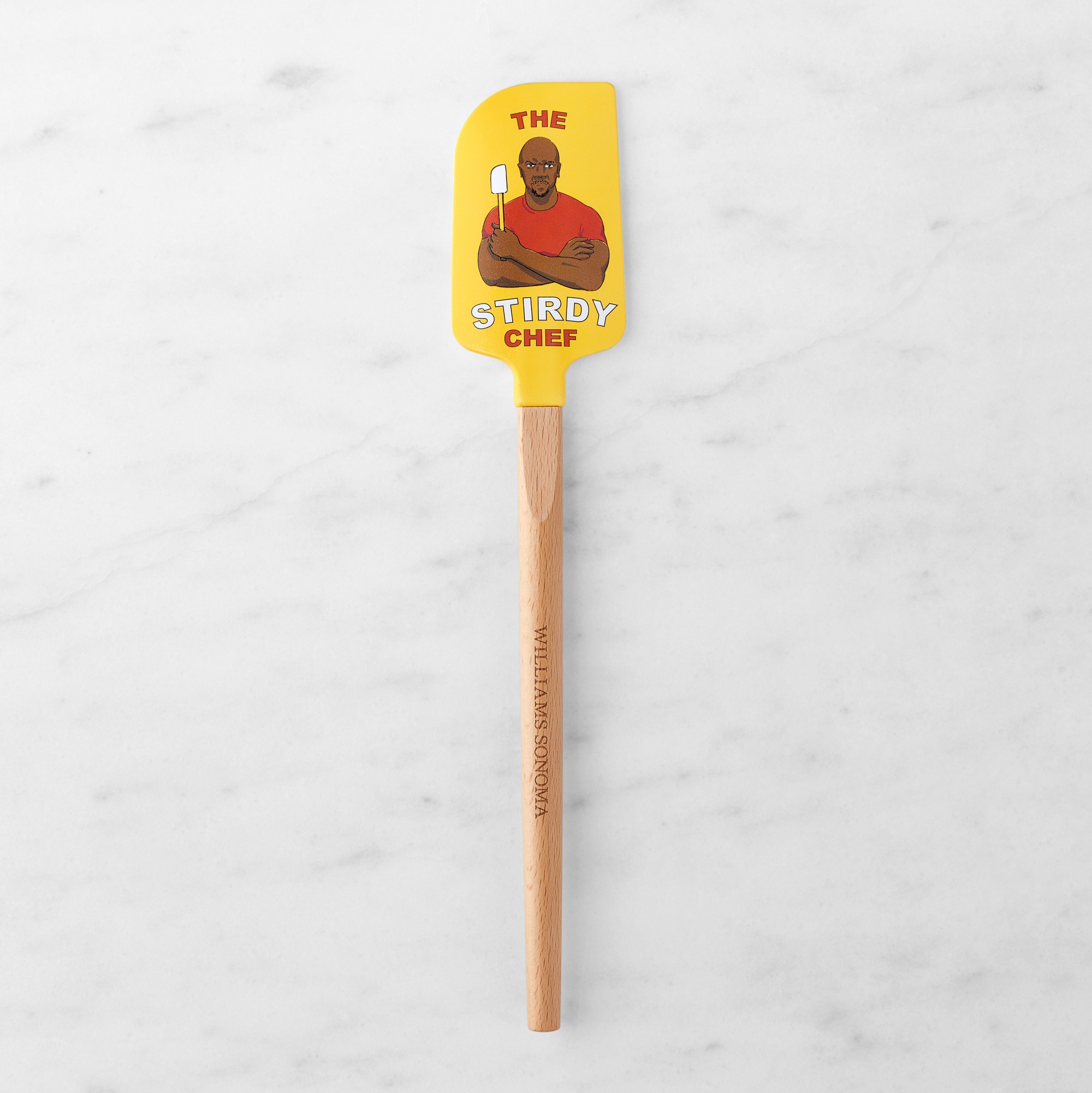No Kid Hungry® Tools for Change Spatula with Wood Handle, Terry Crews