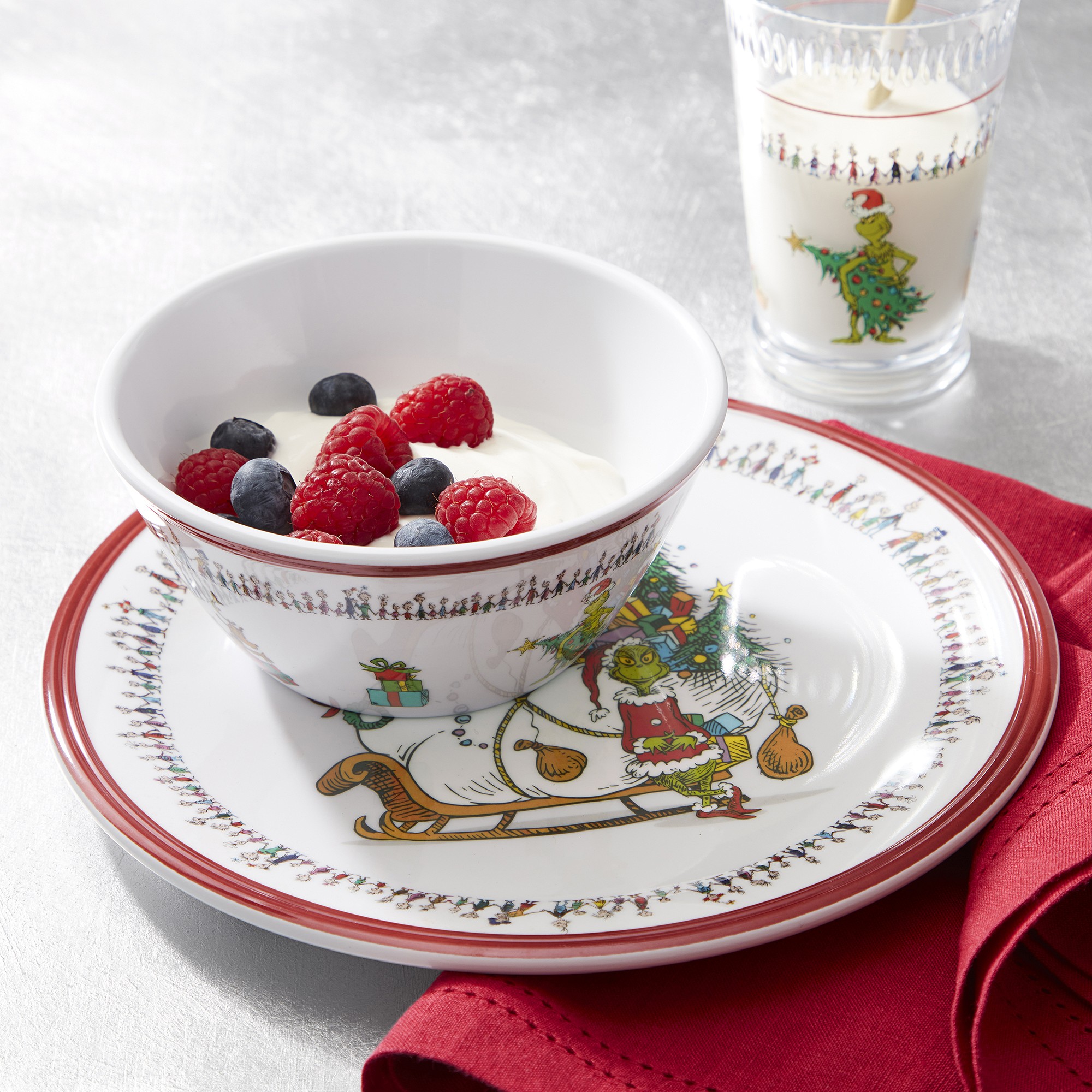 The Grinch™ Kids 3-Piece Melamine Set