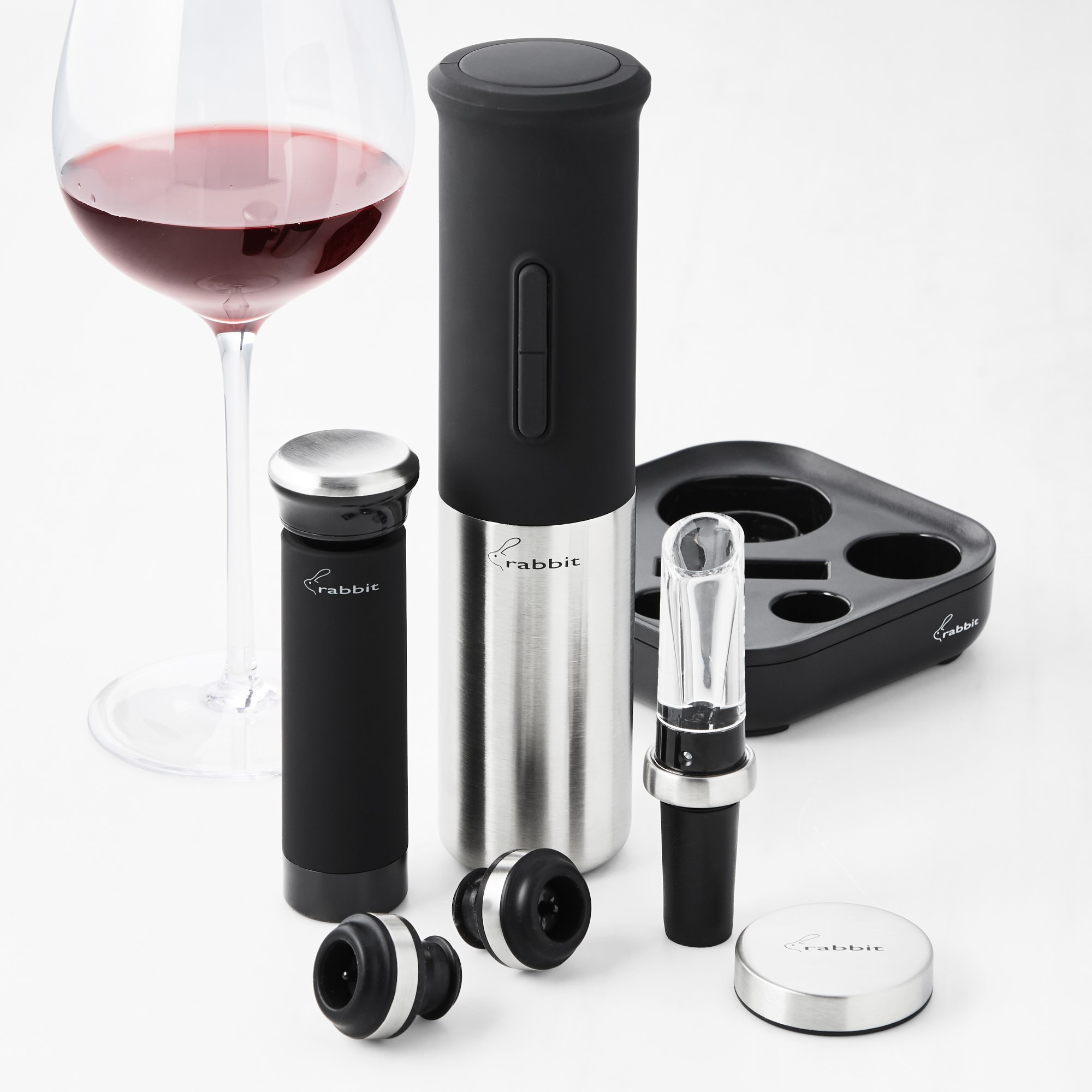 Rabbit Pro Electric Wine Opener Set