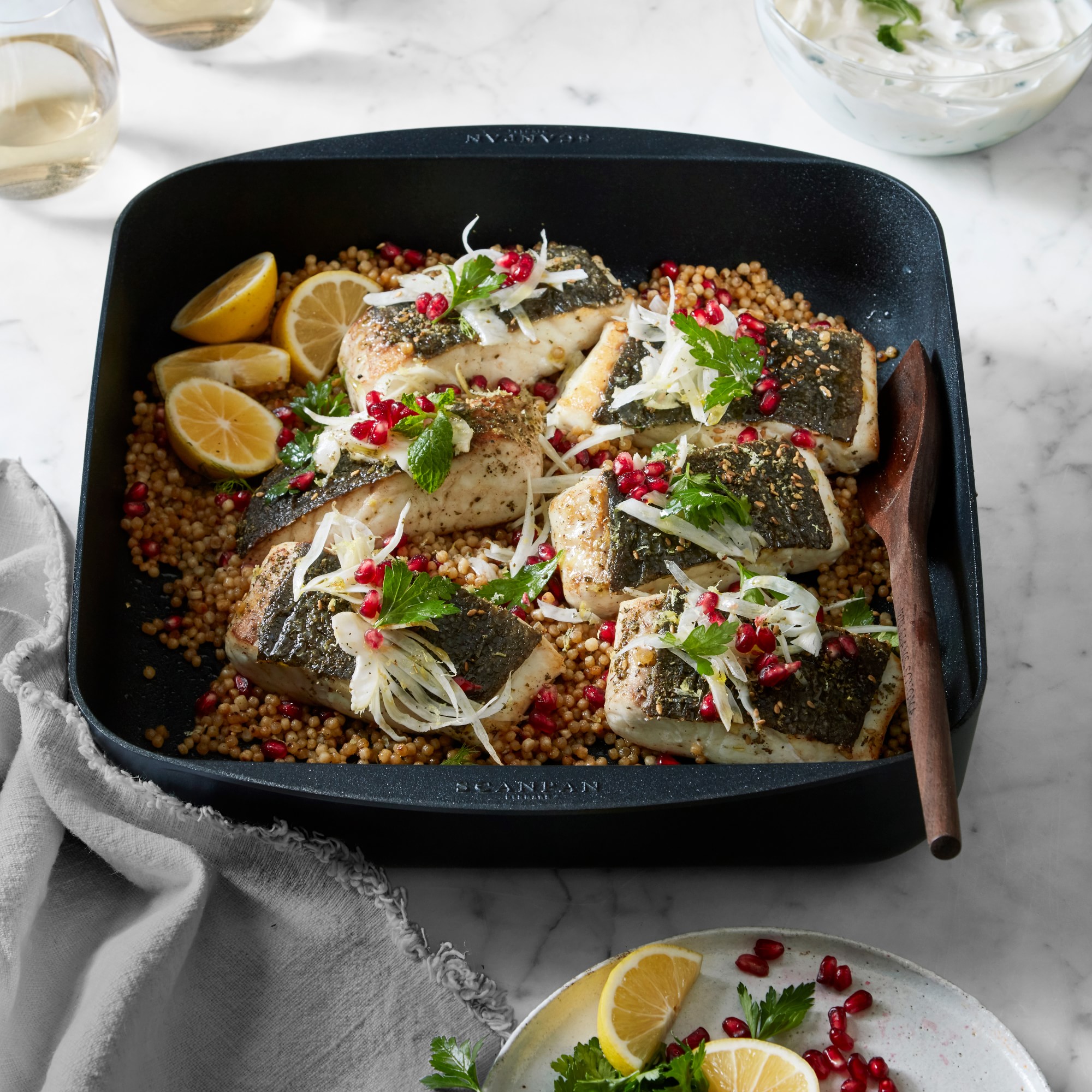 SCANPAN® TechnIQ Nonstick Square Chicken Roaster