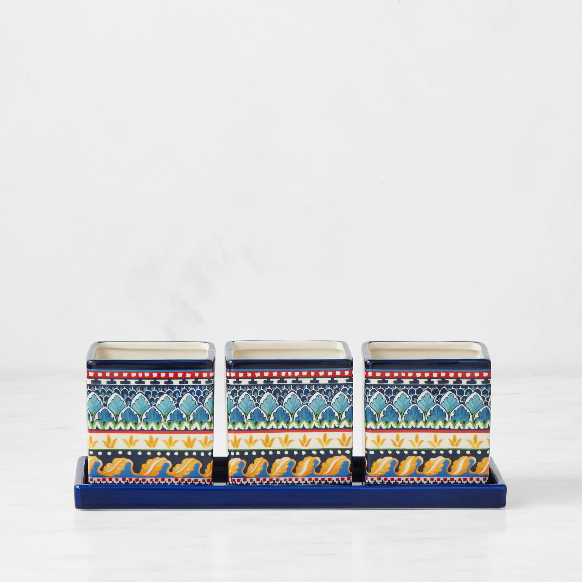 Sicily Herb Planter Set