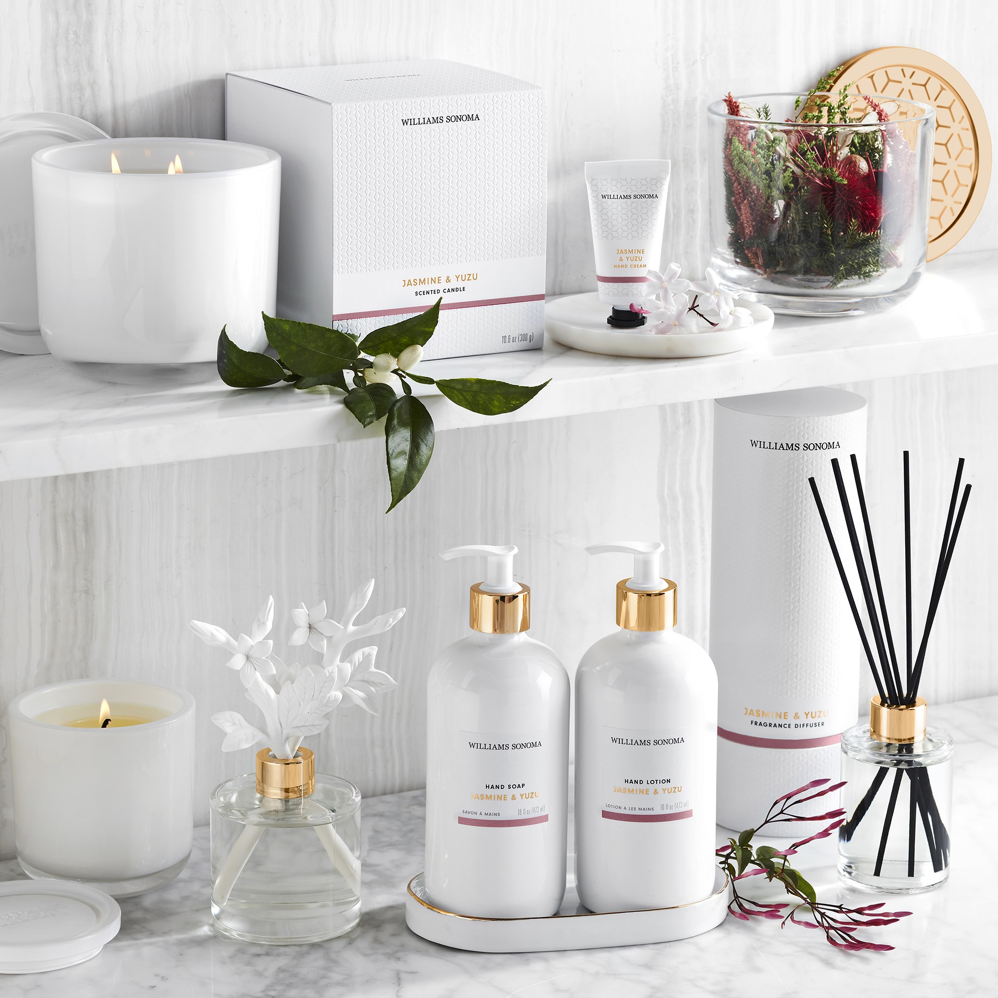 Home Frangrance Reed Diffuser, Jasmine & Yuzu