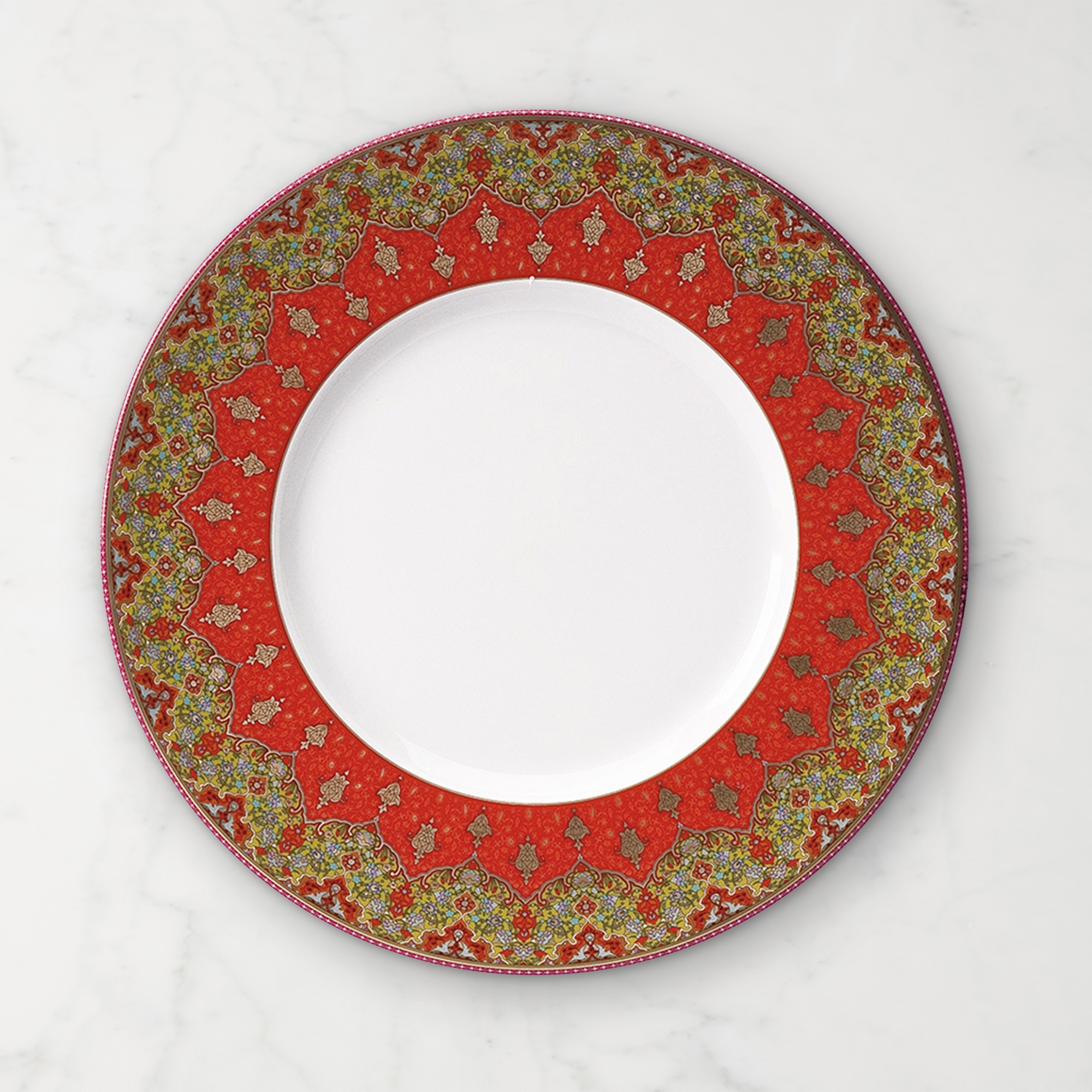 Deshoulieres Dhara Red Dinner Plate