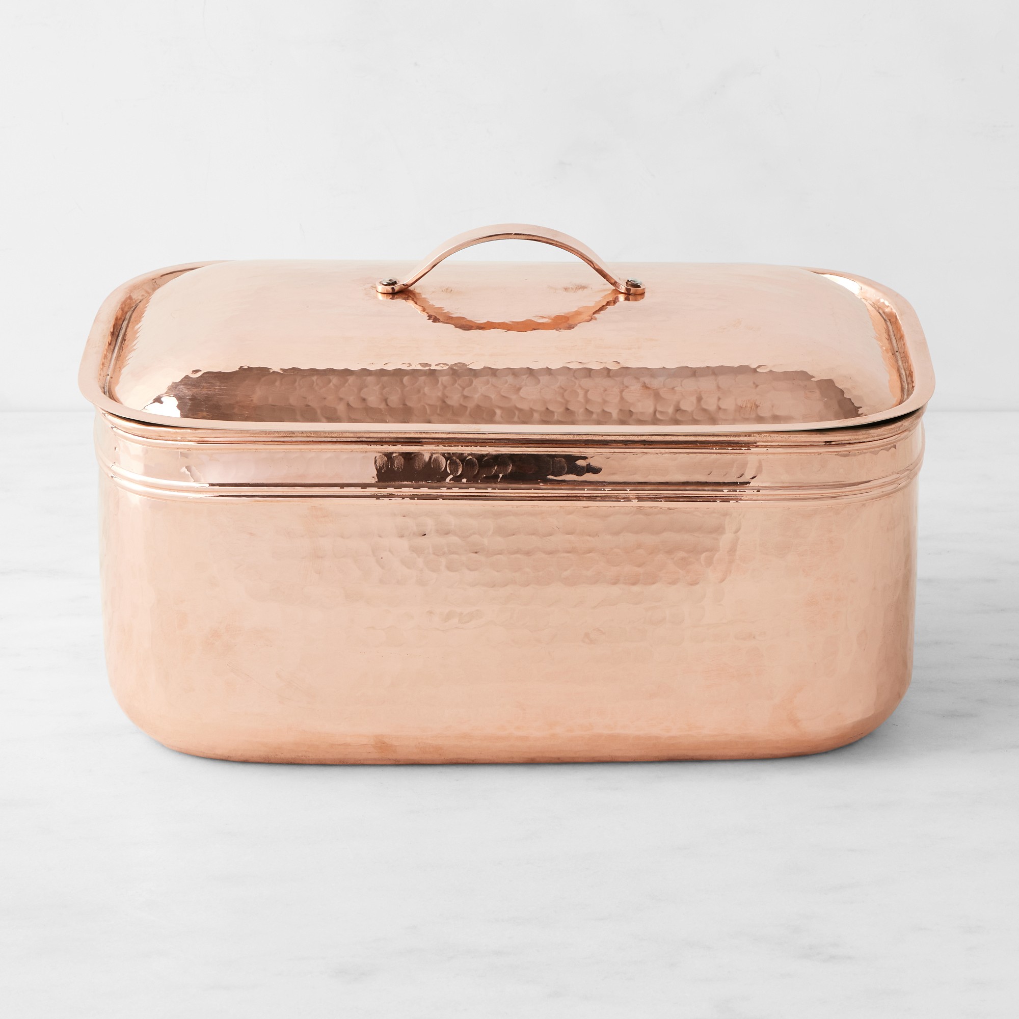 Williams Sonoma Hammered Copper Deluxe Kitchen Organizer Set