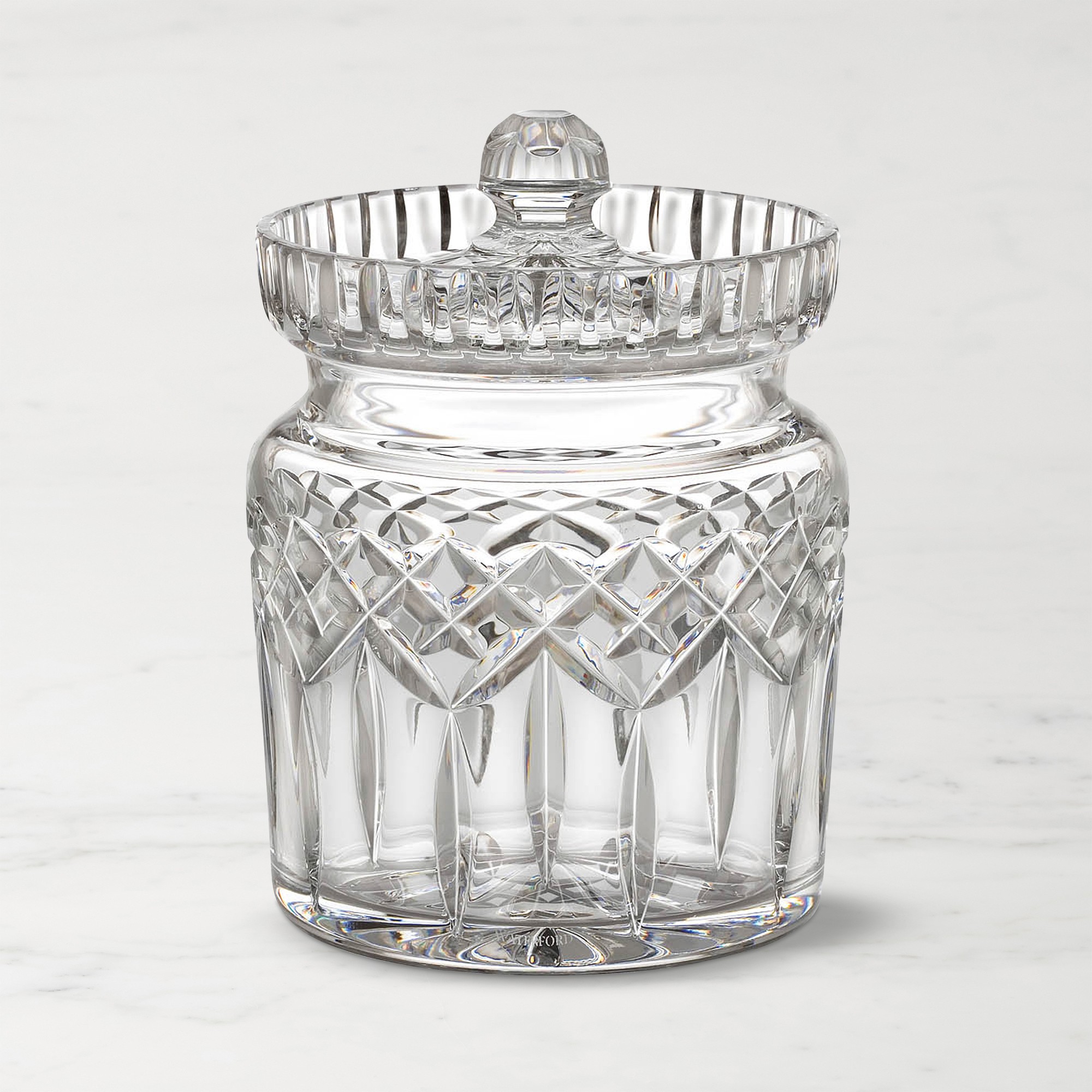 Waterford Lismore Biscuit Barrel, 6 1/2