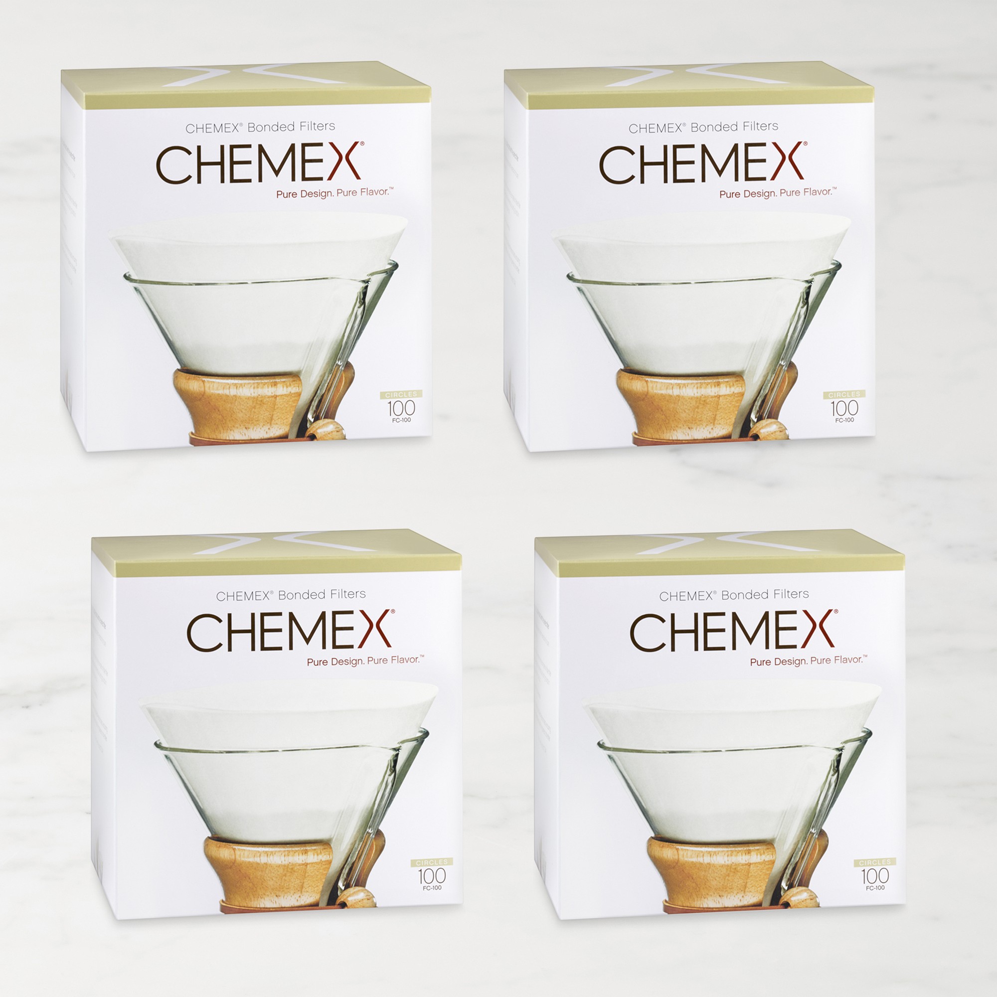 Chemex® Prefolded Circle Filter