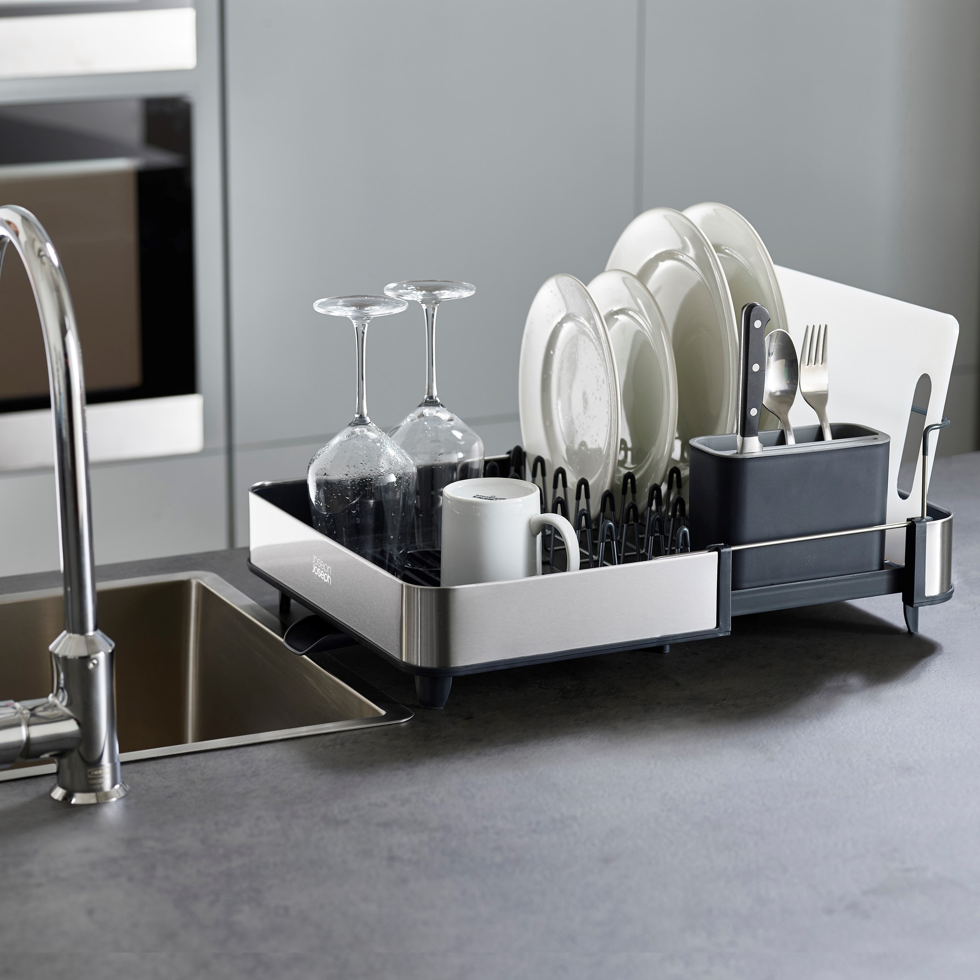 Joseph Joseph Extend Expandable Dish Rack Stainless-Steel