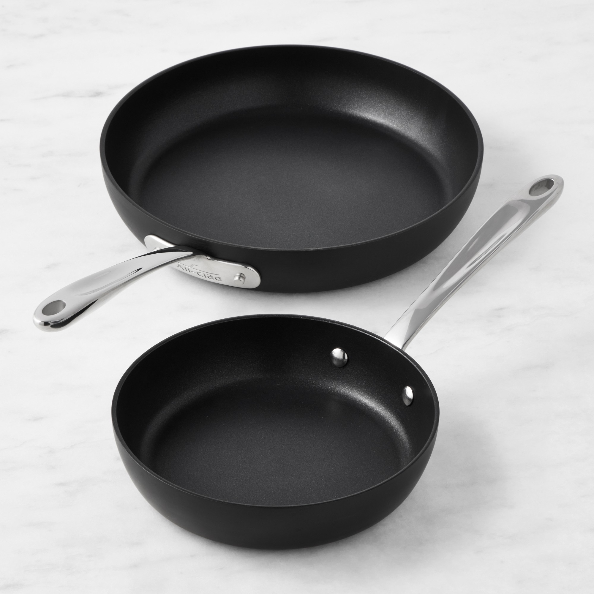 All-Clad HA1 Expert Hard Anodized Nonstick Fry Pan Set