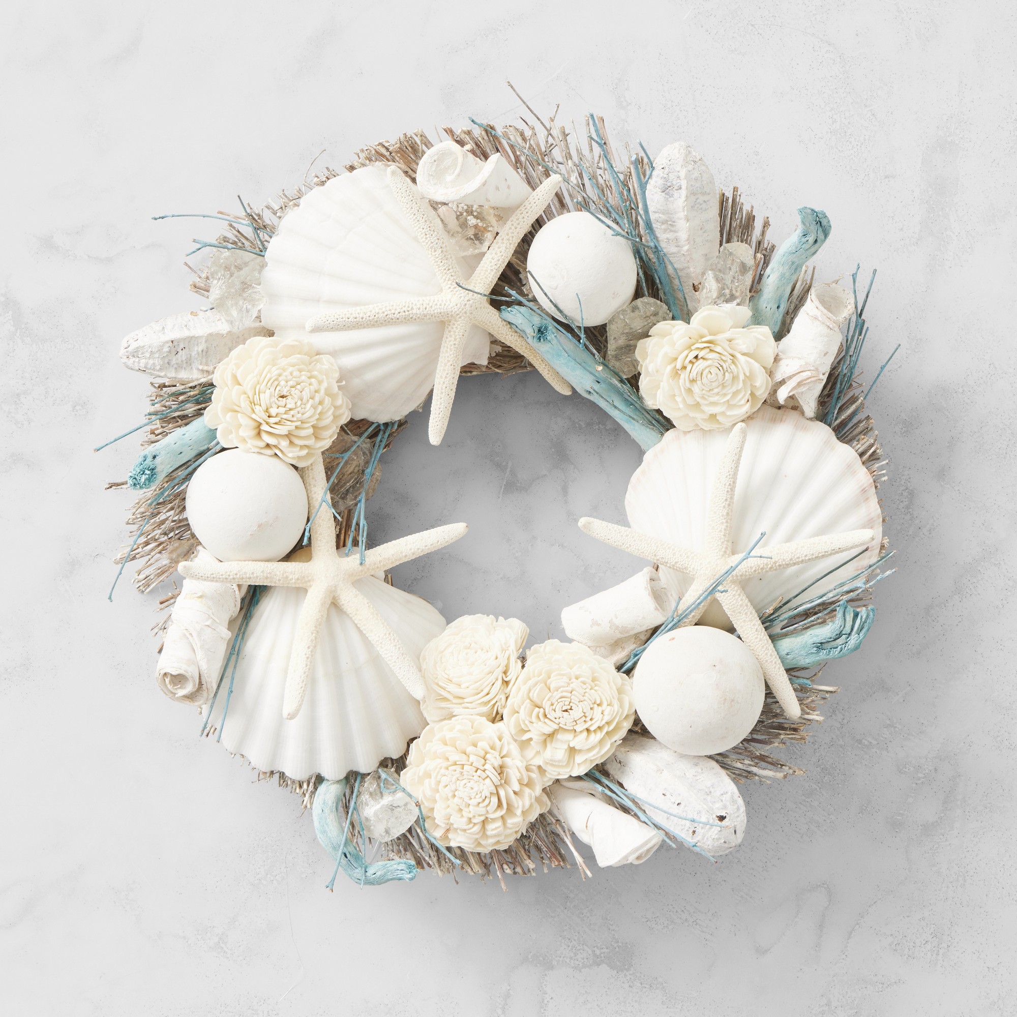 Fleur De Sel Live Wreath