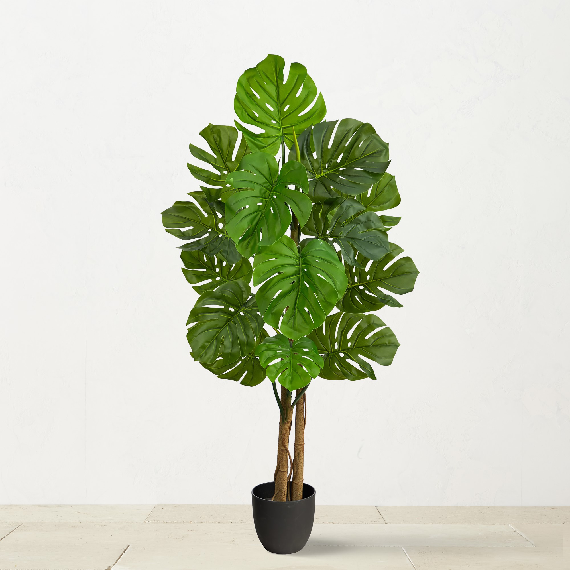 UV Resistant Faux Monstera Tree, 48