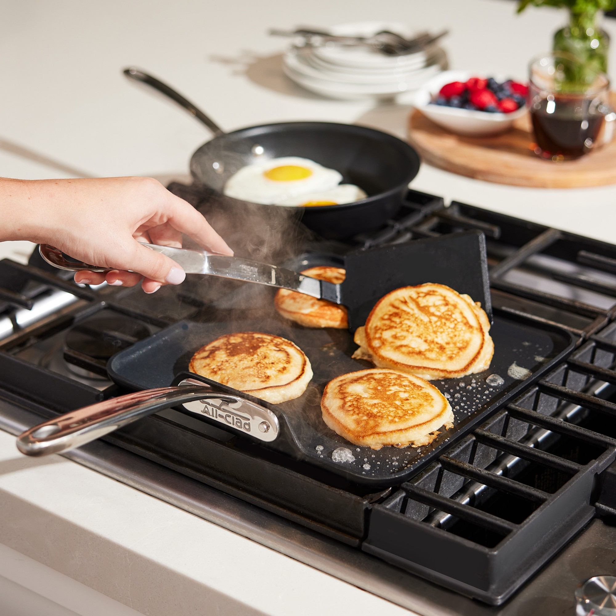 All-Clad NS™ Pro Nonstick Square Griddle