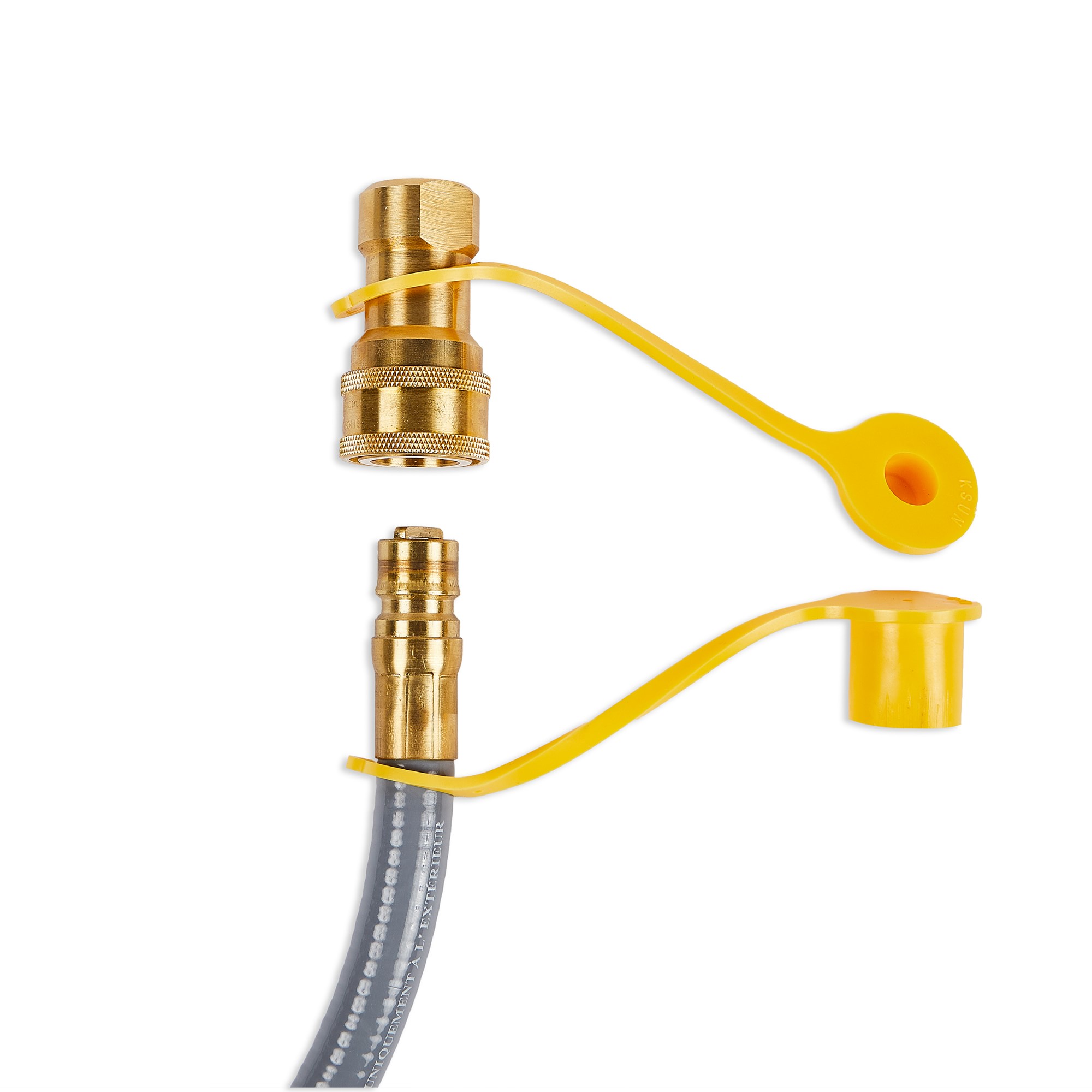 Novato Large Rectangular Natural Gas Conversion Kit (96