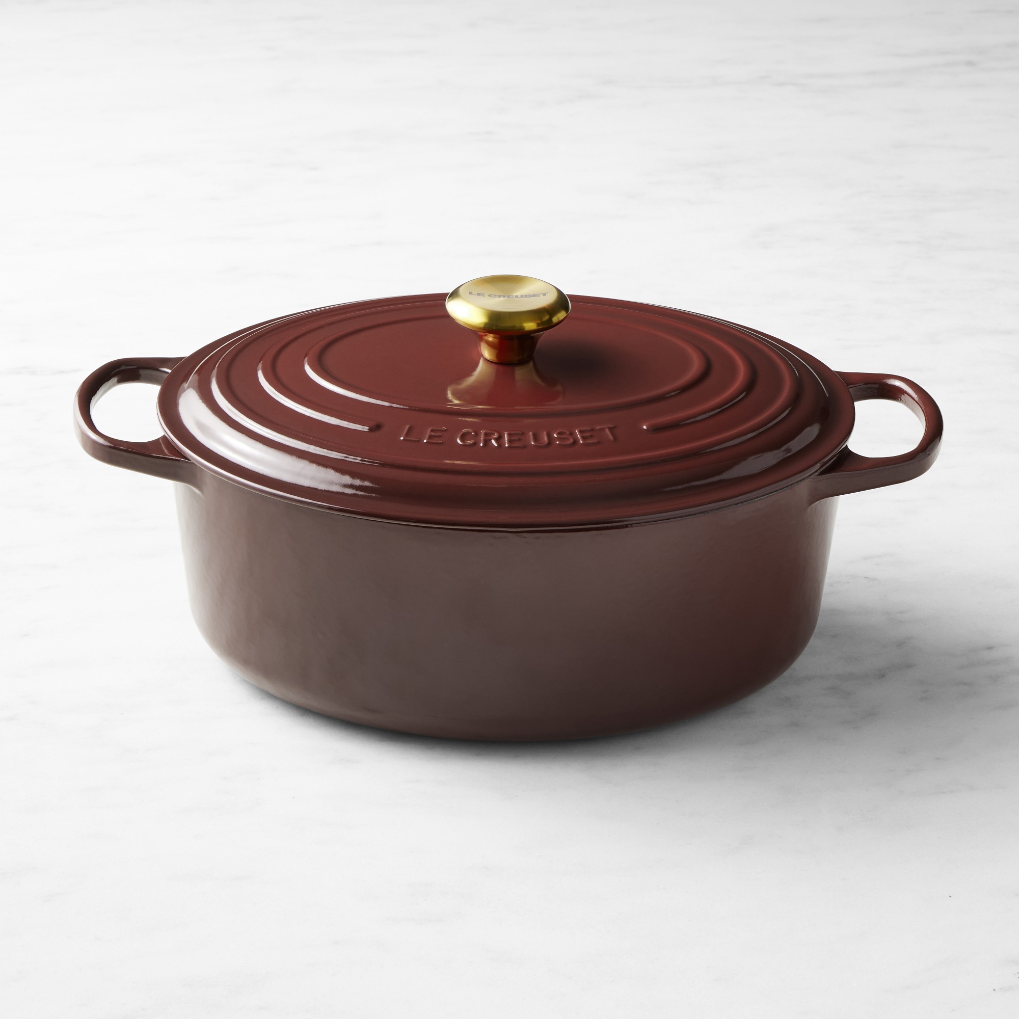 Le Creuset Signature Enameled Cast Iron Oval Dutch Oven