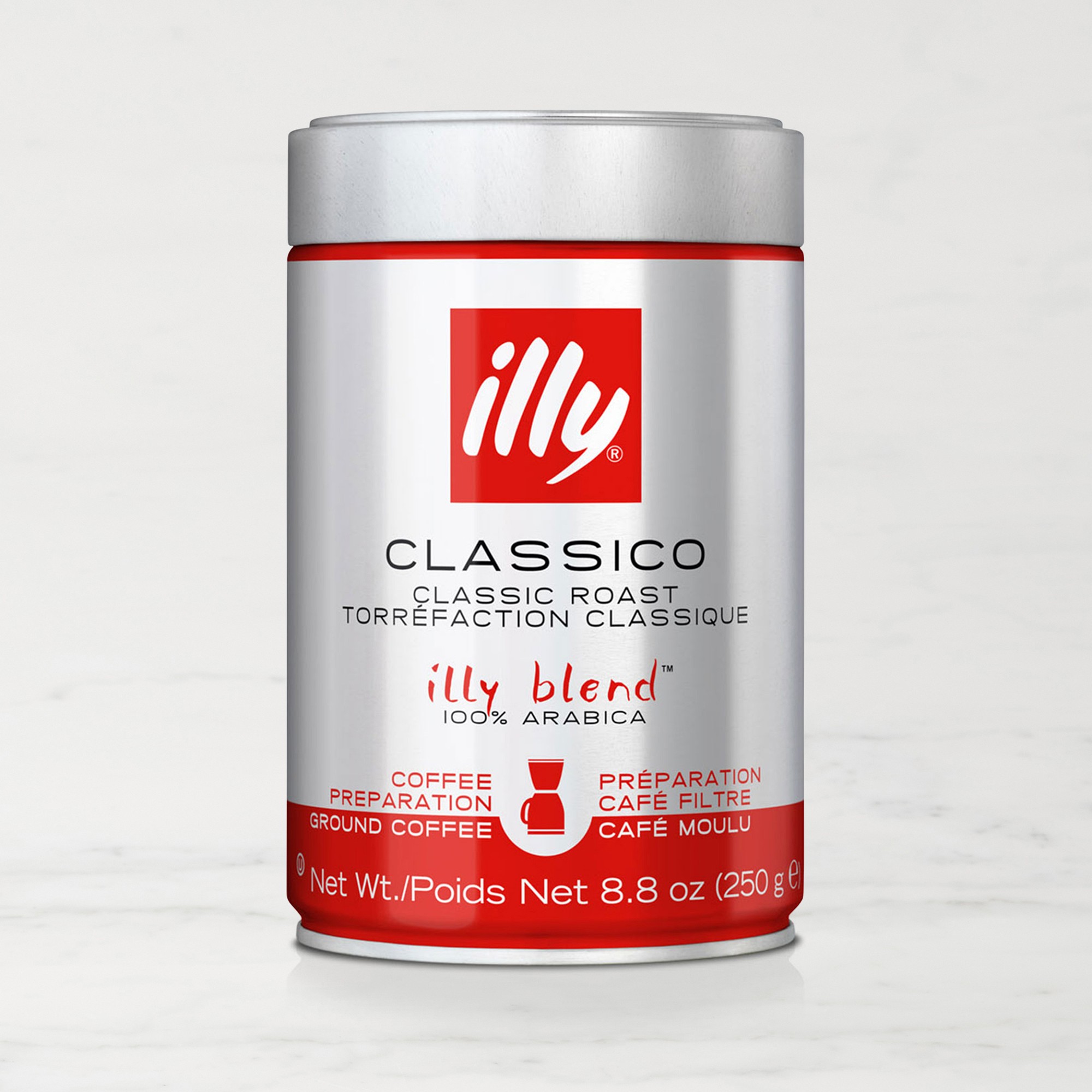 illy Ground Drip Classico Coffee Medium Roast