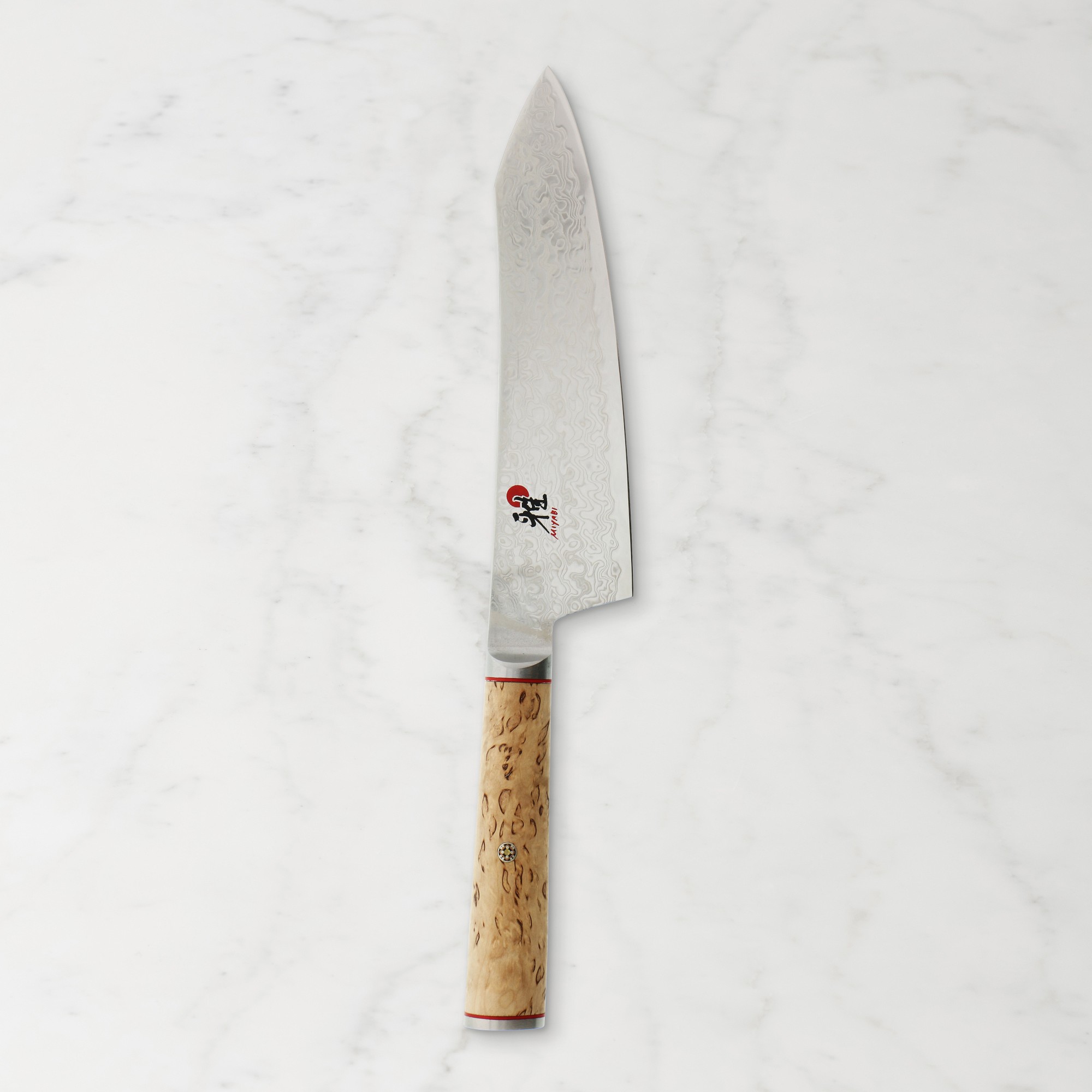 Miyabi Birchwood Rocking Santoku Knife, 7