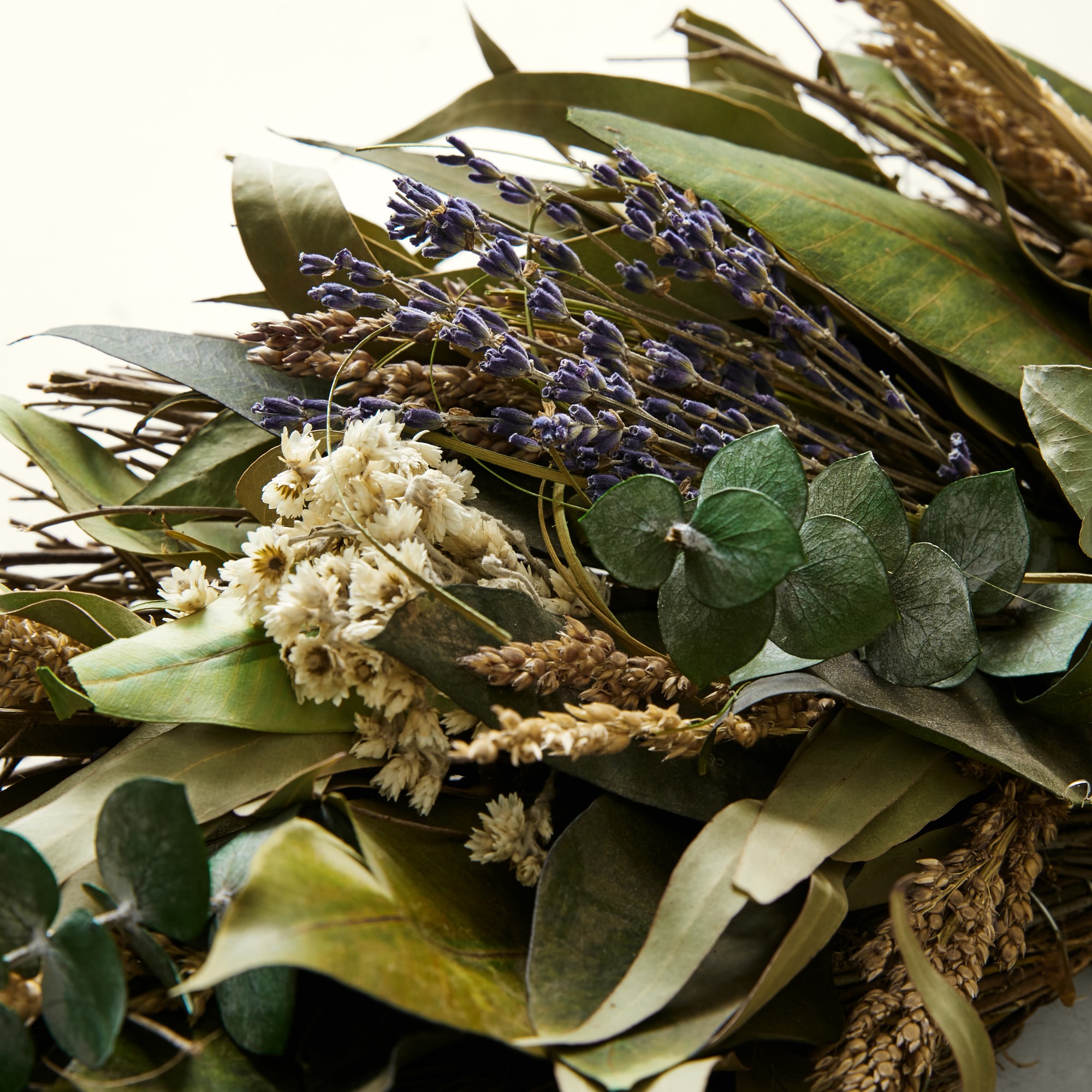 Sweet Lavender Live Wreath, 20