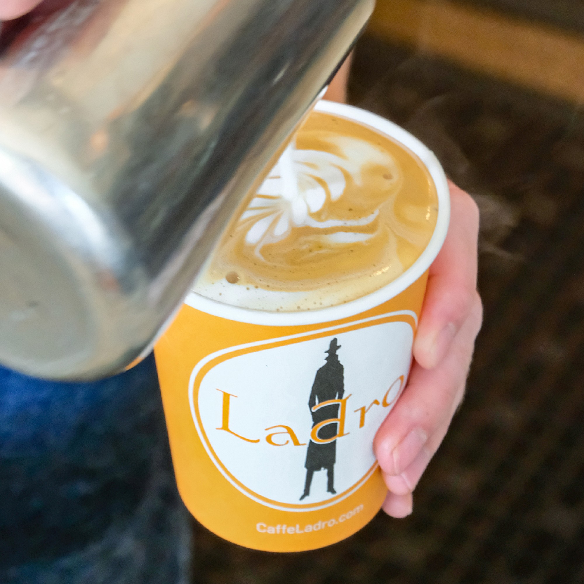 Caffe Ladro Decaf Blend Coffee Beans