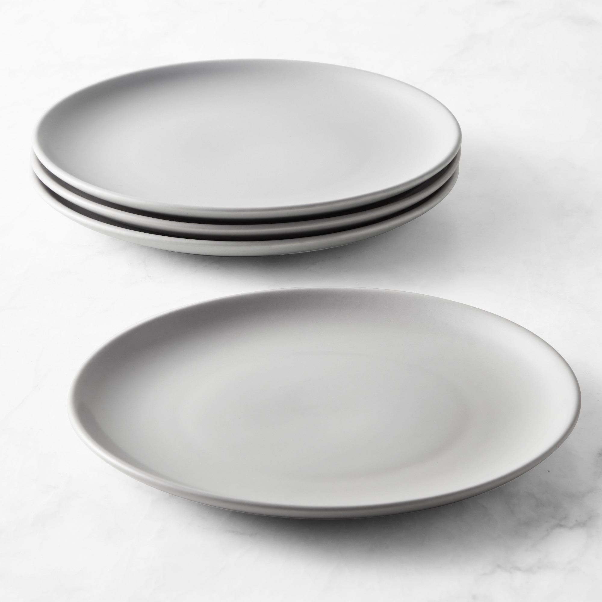 Open Kitchen by Williams Sonoma Matte Coupe Dinner Plates, Set of 4