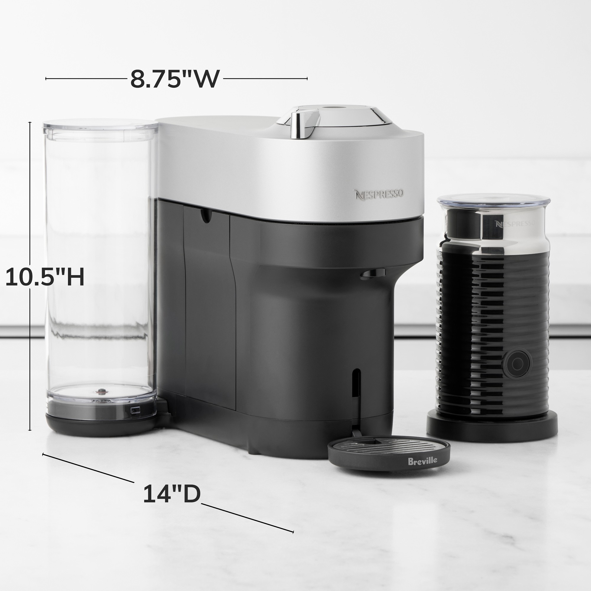Nespresso Vertuo POP+ Deluxe Bundle by Breville