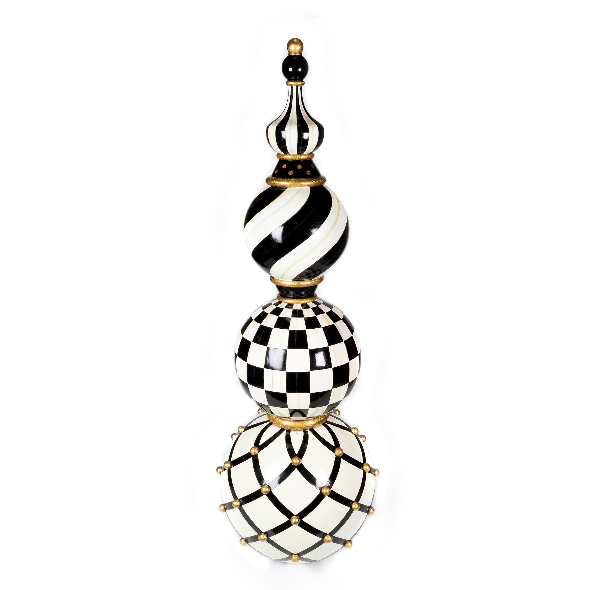 MacKenzie-Childs Courtly Check Trophy Topiary, 52