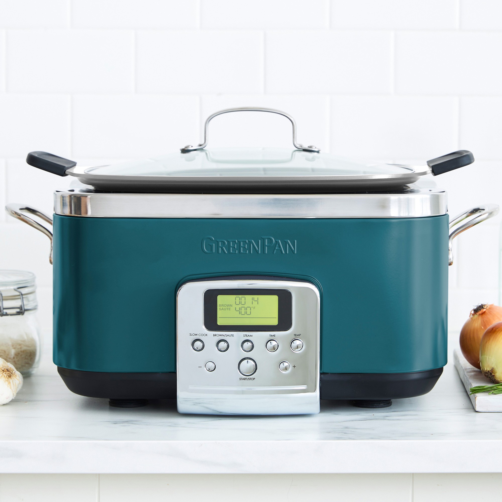 GreenPan™ Elite Slow Cooker, 6-Qt.