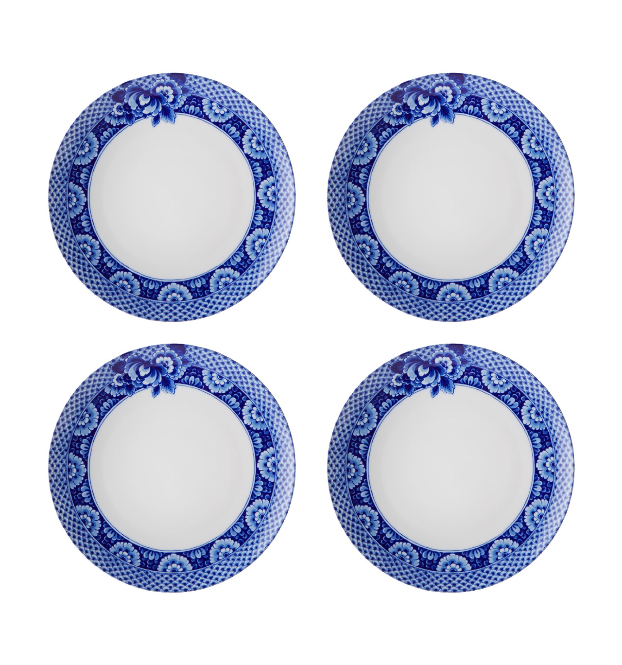 Blue Ming Dinner Plates, Set of 4