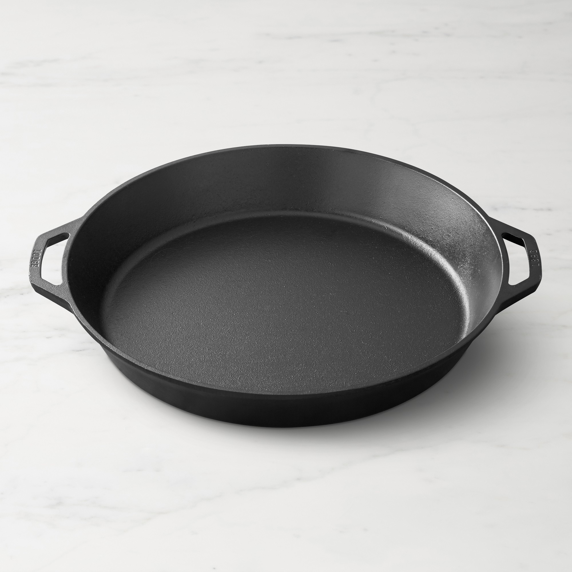 Lodge Seasoned Cast Iron Double Handled Skillet