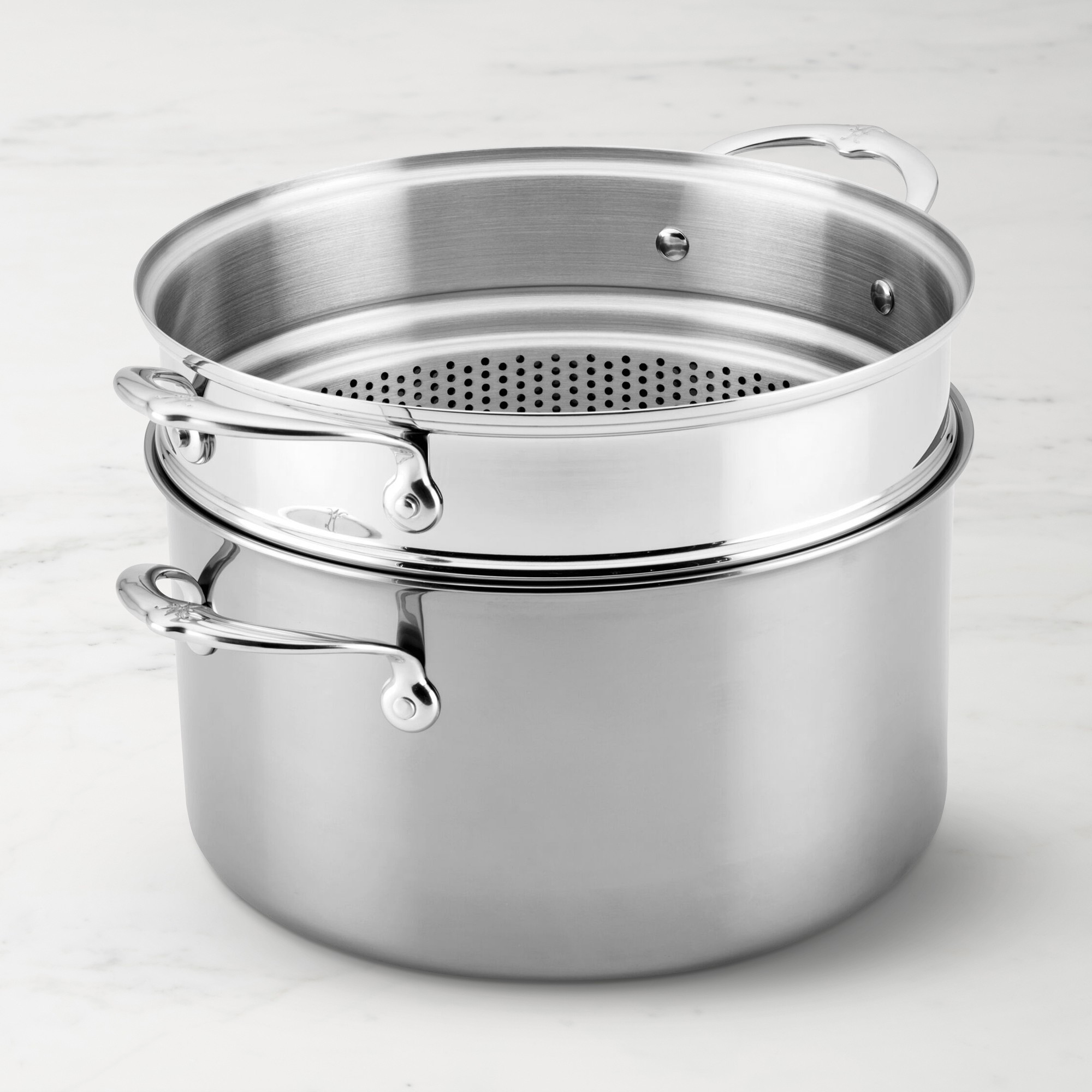 Hestan Provisions Stainless-Steel Pasta Insert, 8-Qt.