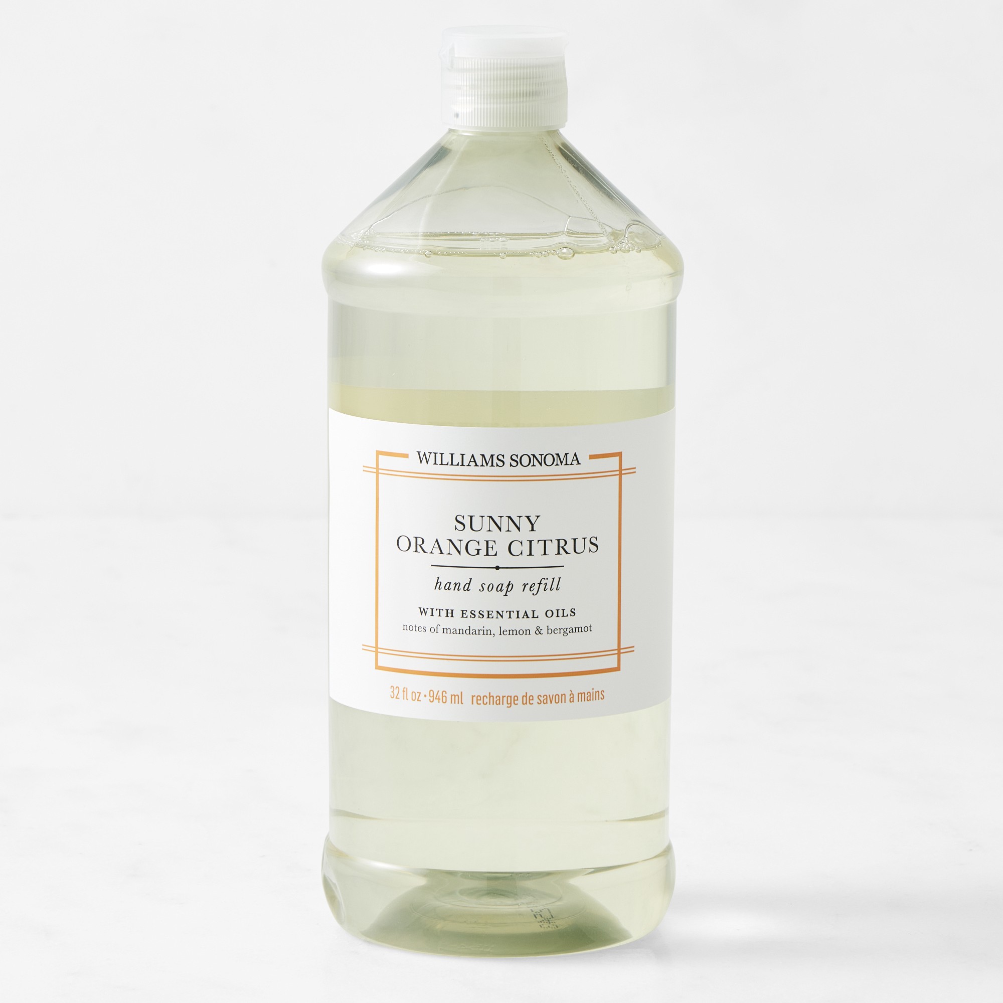 Williams Sonoma Sunny Orange Citrus Hand Soap Refill