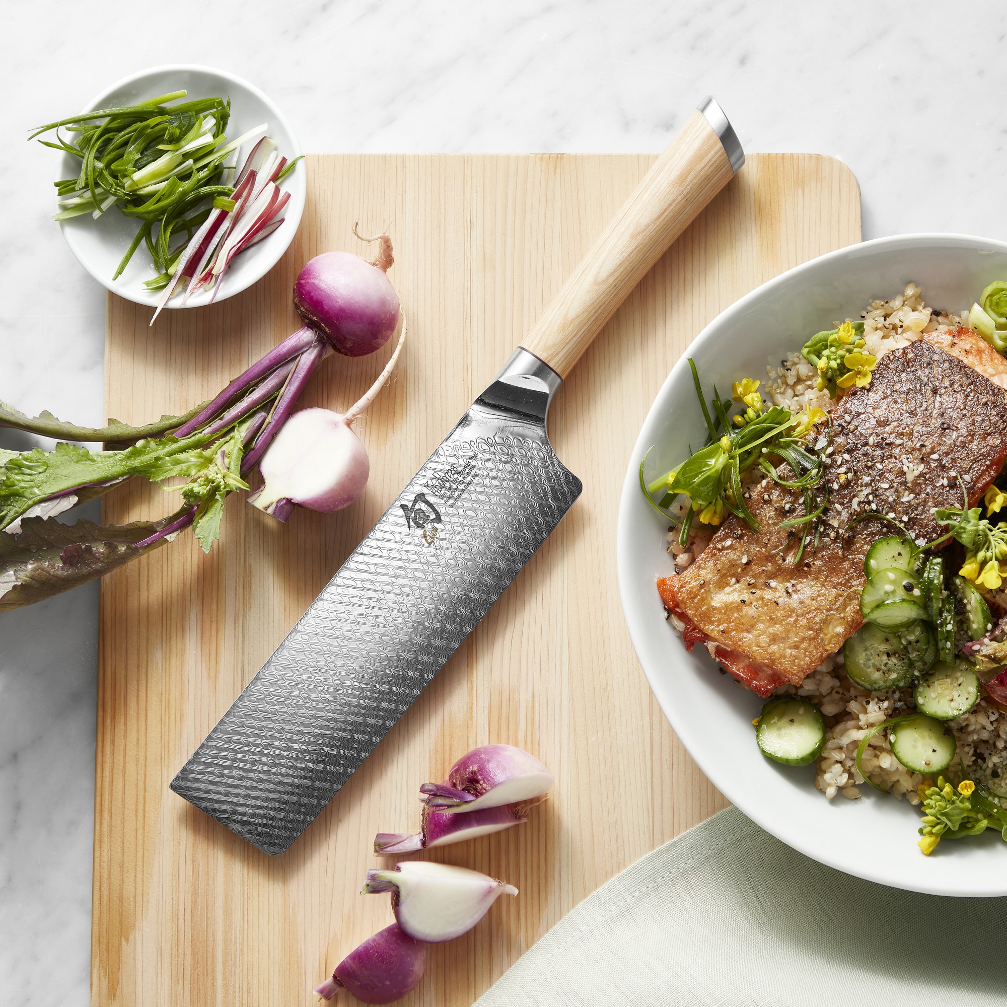 Shun Hikari Nakiri Knife, 6 1/2