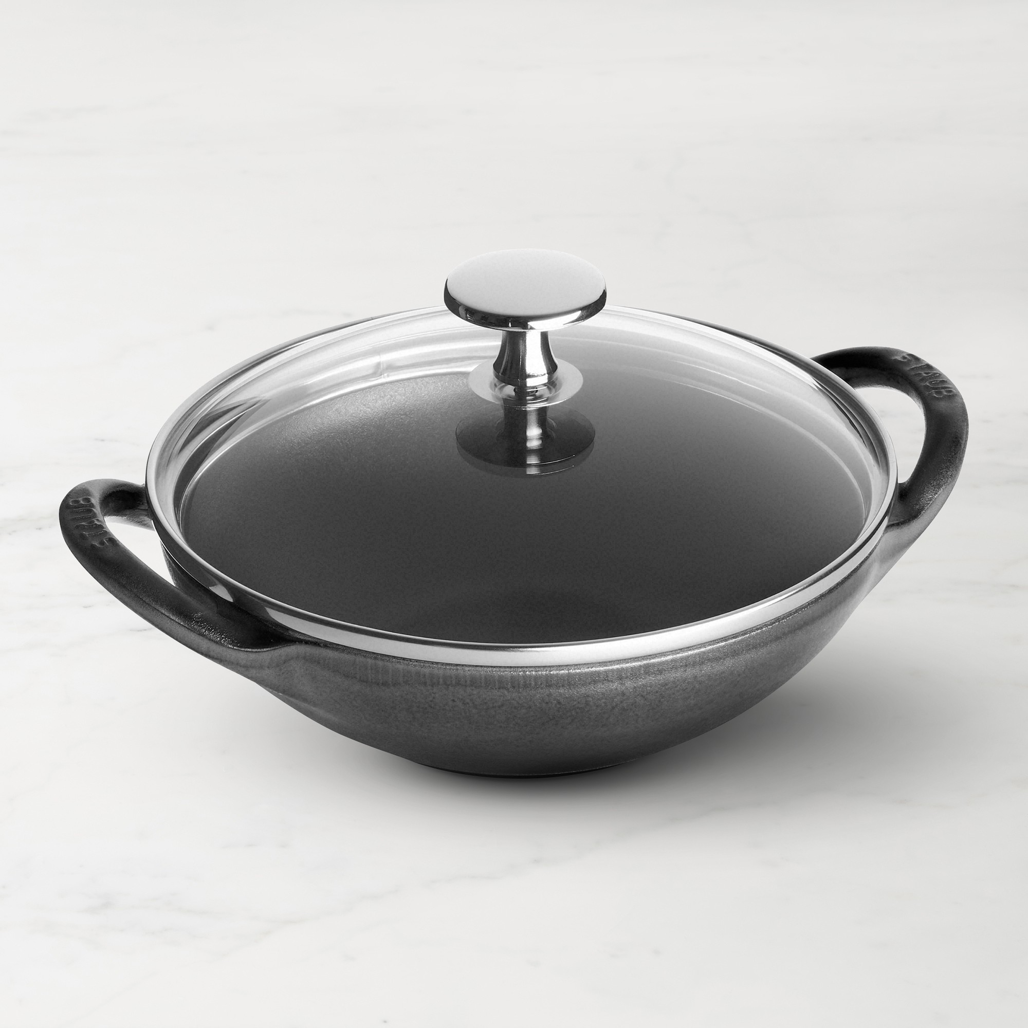 Staub Enameled Cast Iron Mini Wok, 8