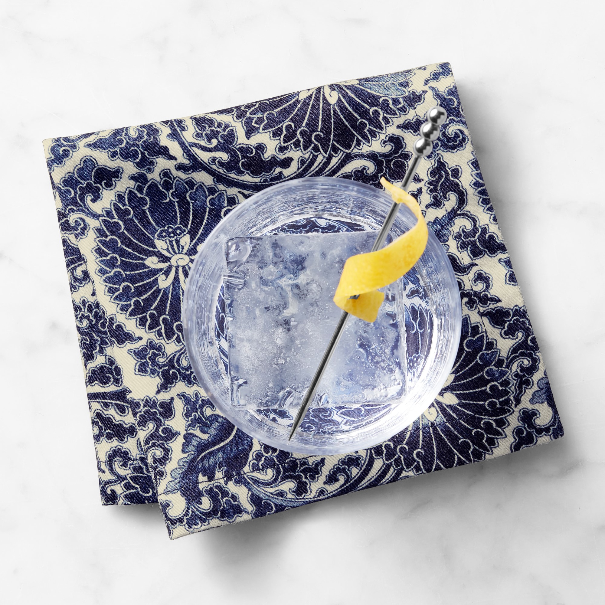 Marlo Thomas x Williams Sonoma Cockail Napkins, Set of 4