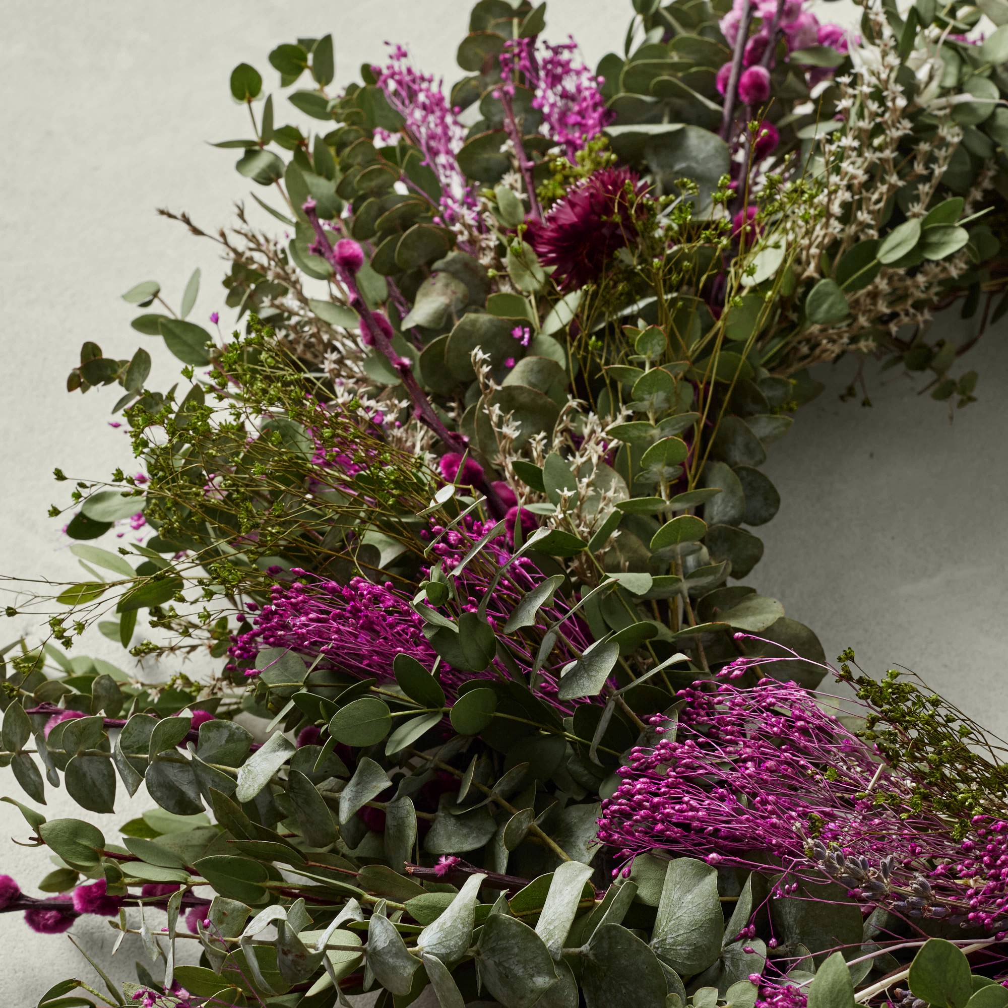 Garden in Bloom Live Wreath, 24