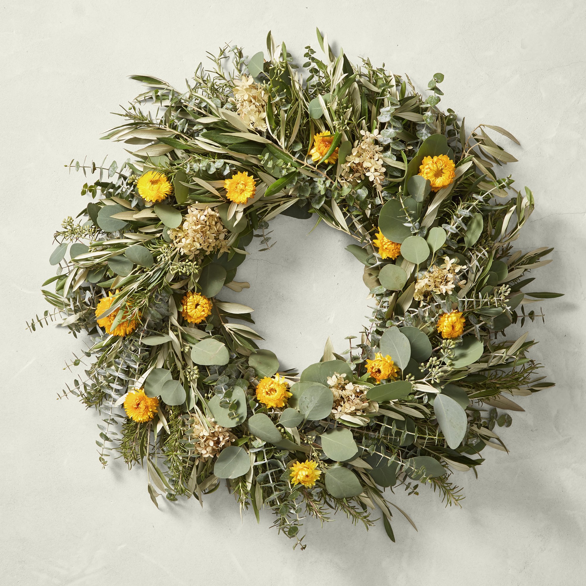 Hello Spring Live Wreath, 26